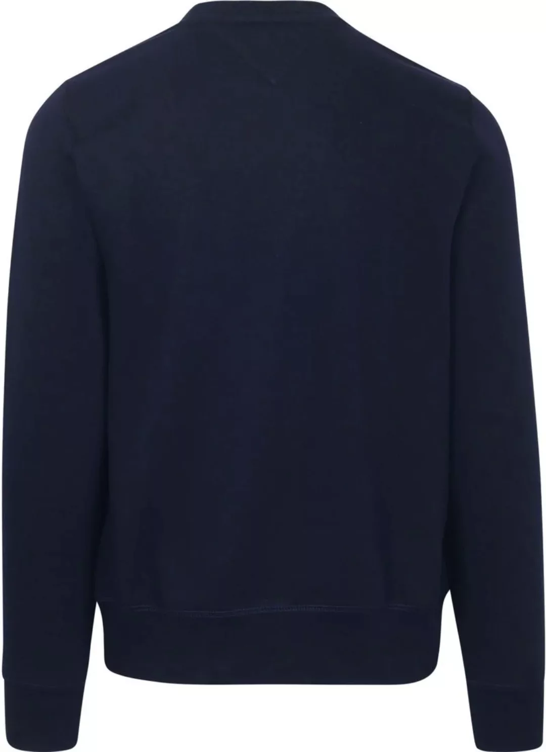 Tommy Hilfiger Logo Sweater Navy - Größe L günstig online kaufen