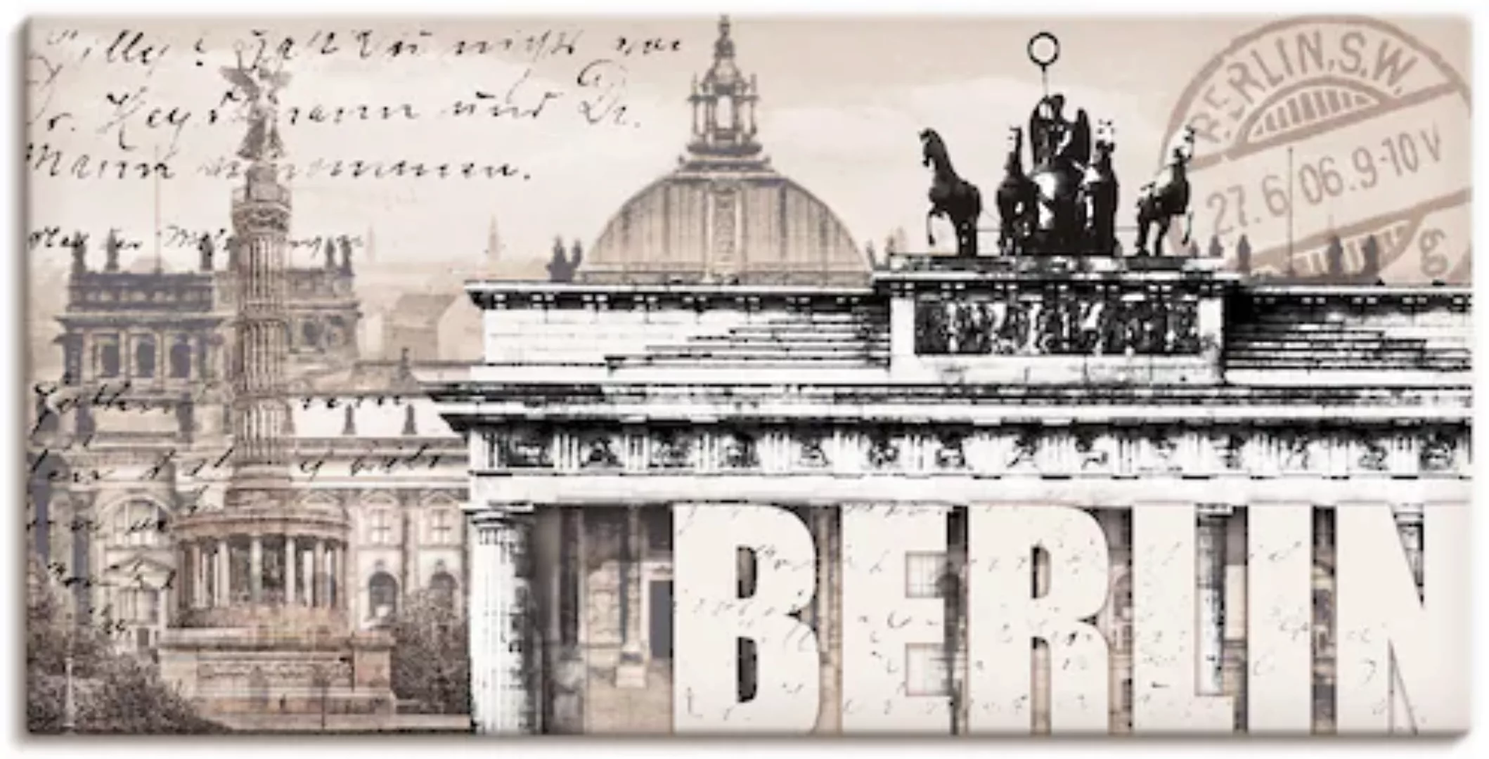 Artland Wandbild »Berlin II«, Deutschland, (1 St.) günstig online kaufen