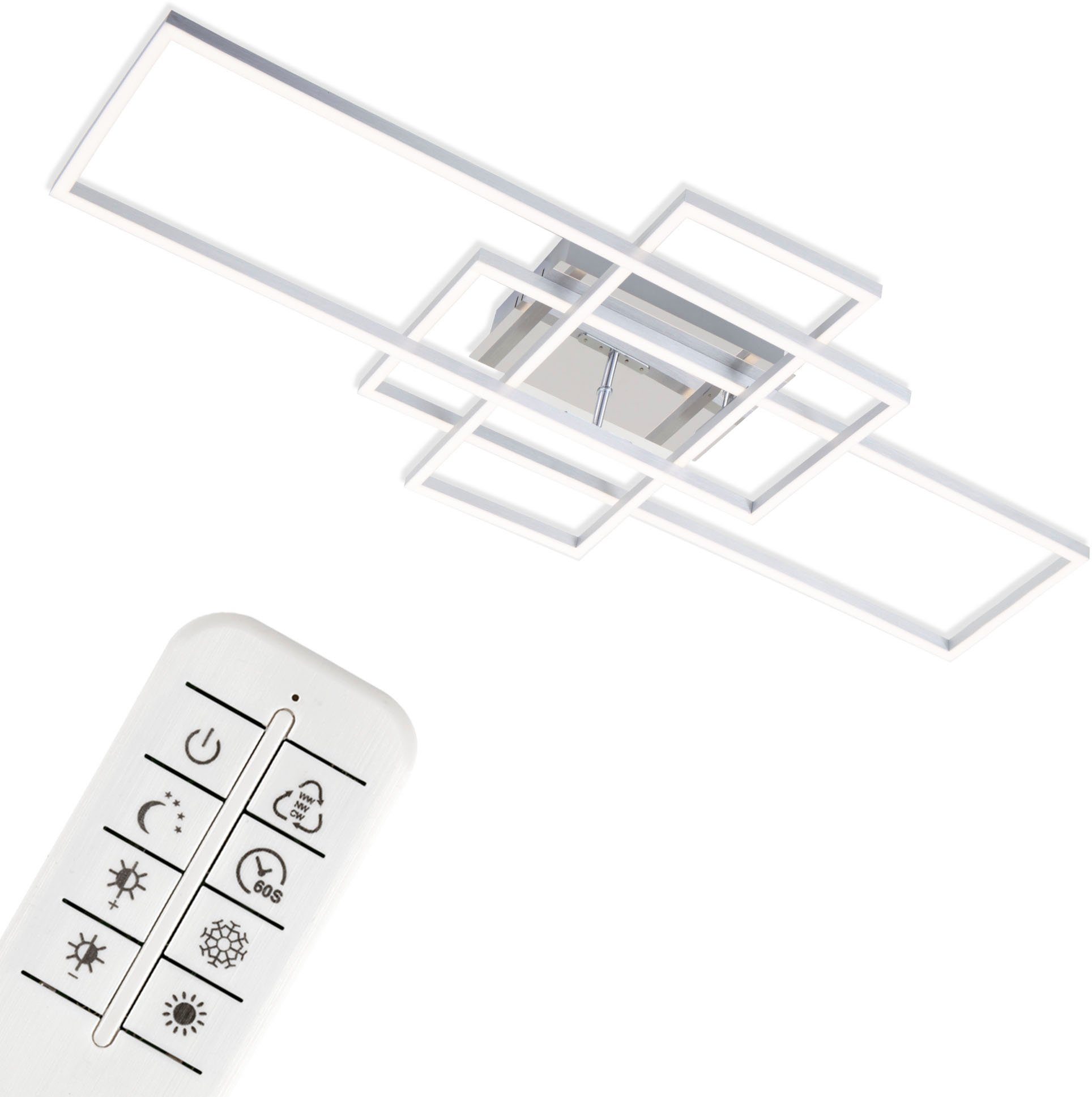 Briloner Leuchten LED Deckenleuchte 3156018 FRAME, günstig online kaufen