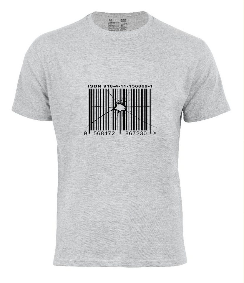 Cotton Prime® T-Shirt - Out of Order Barcode Print günstig online kaufen