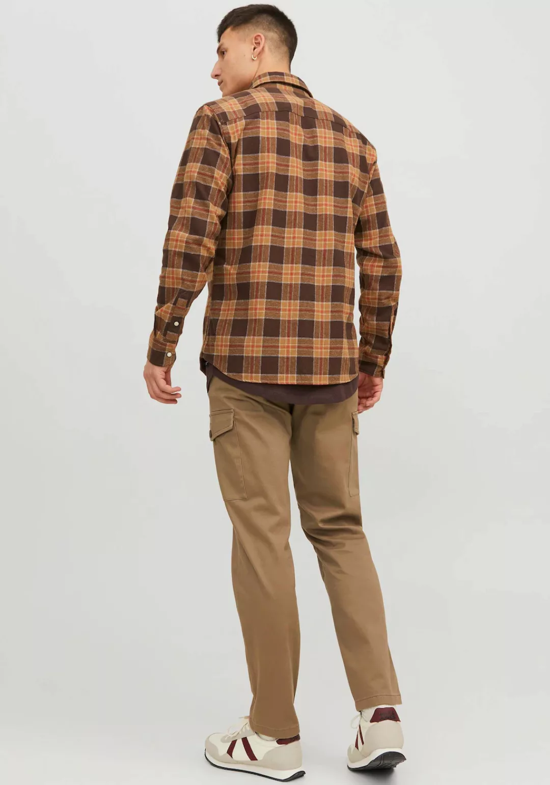 Jack & Jones Langarmhemd "JJSHERIDAN FALL CHECK SHIRT LS", mit Brusttaschen günstig online kaufen