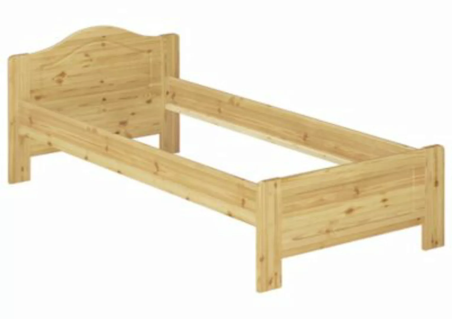 Erst-Holz® Bettgestell Landhaus Kiefer massiv 90x200 natur Gr. 90 x 200 günstig online kaufen