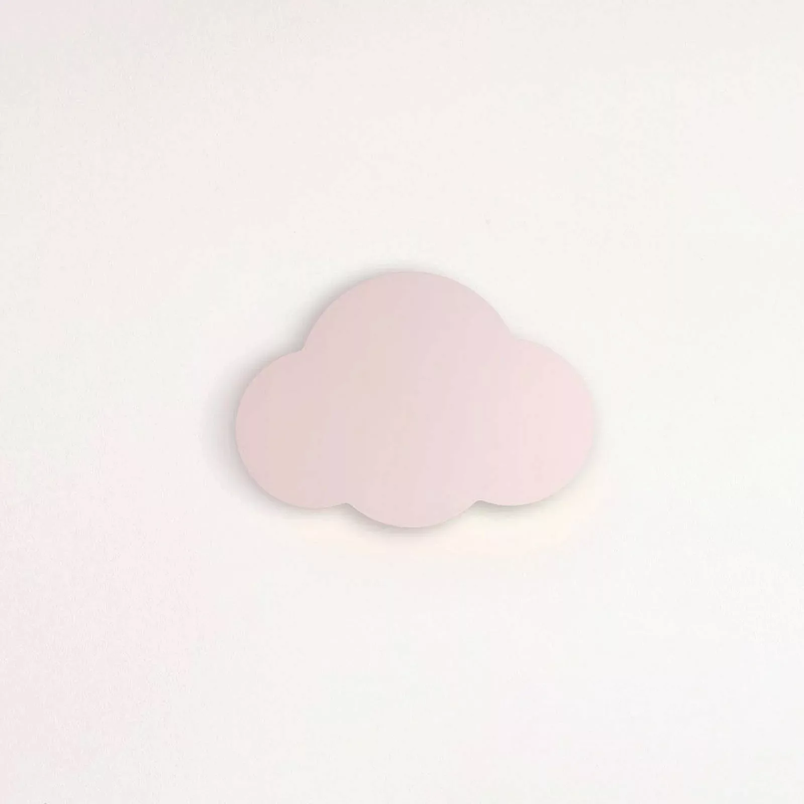 Wandleuchte Cloud, rosa, 38 cm breit, Metall, Wolke, G9 günstig online kaufen