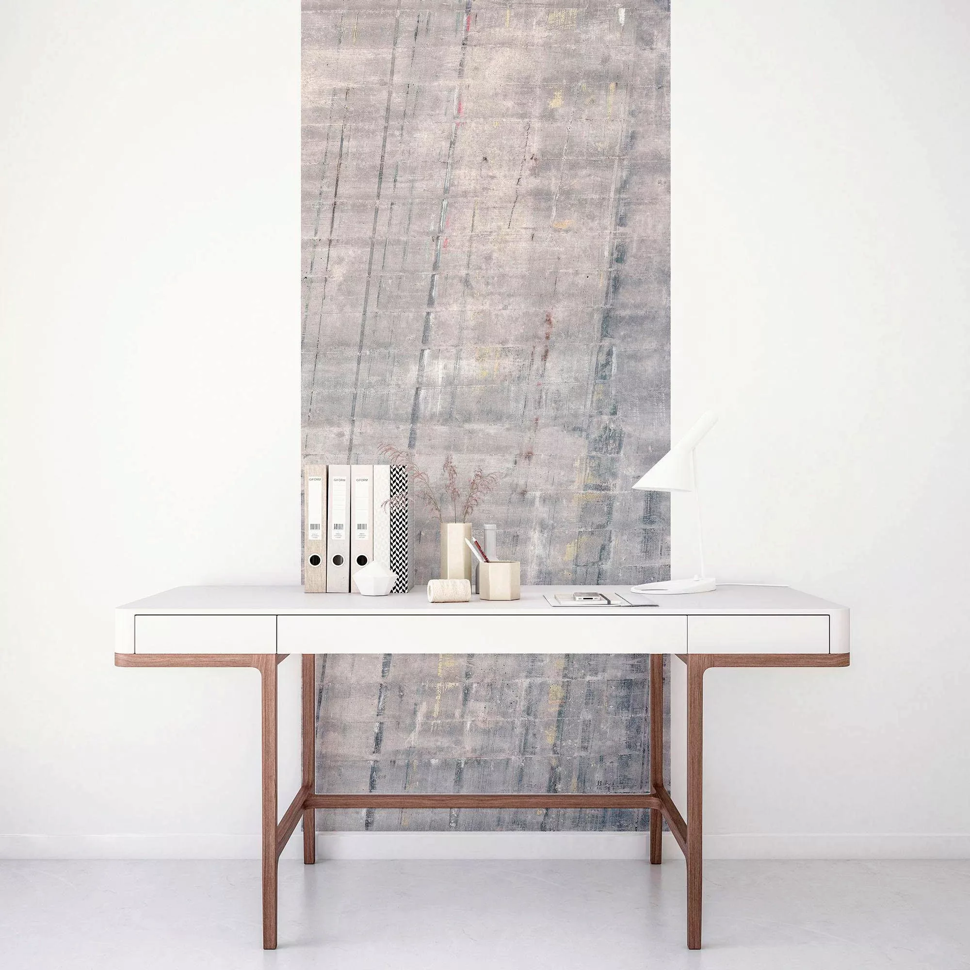 Komar Vliestapete »Concrete Panel«, 100x250 cm (Breite x Höhe), Vliestapete günstig online kaufen