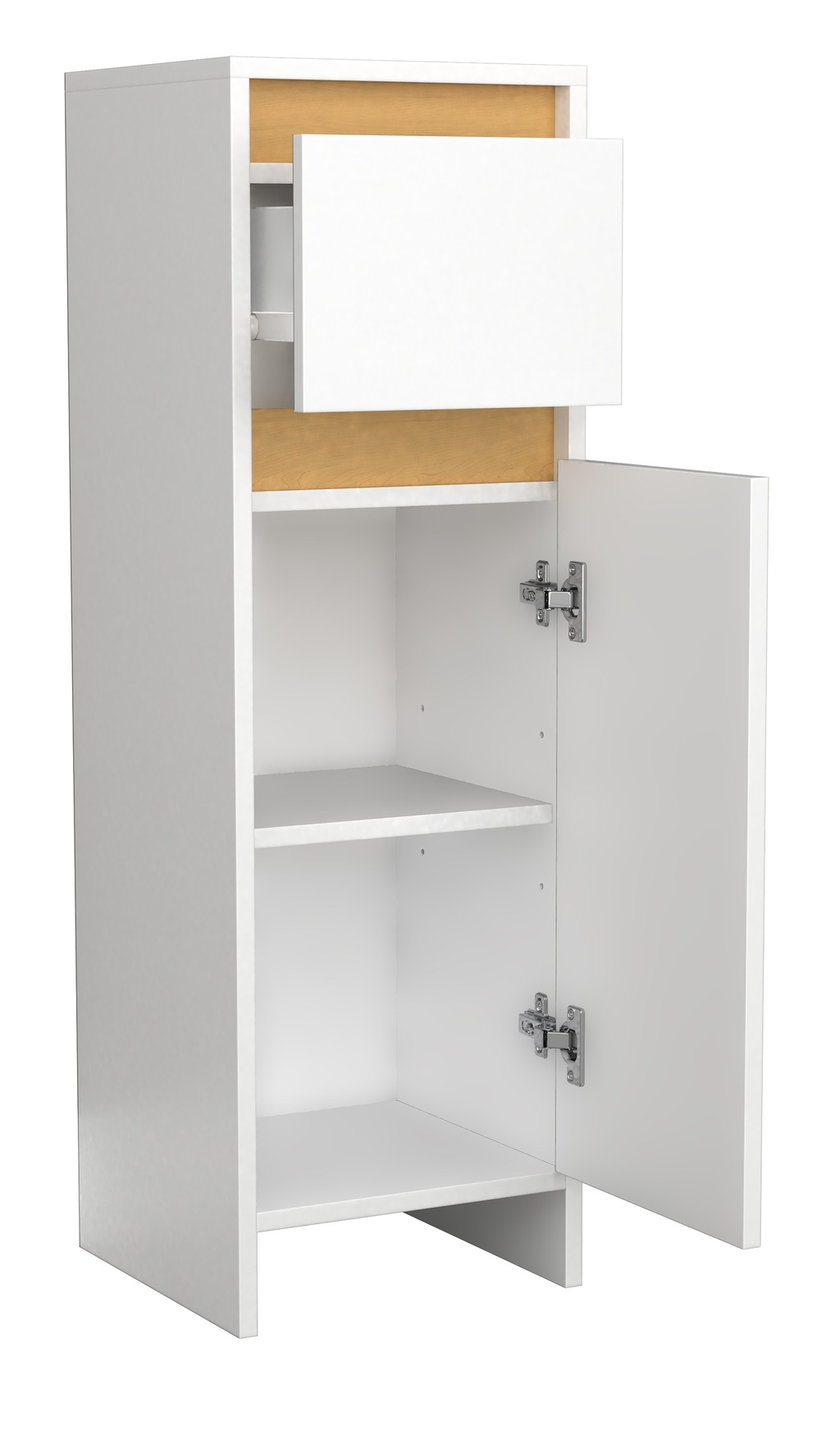 VCM Hochschrank "VCM Holz Midischrank  Badregal  Maße: H. 95 x B. 30 x T. 3 günstig online kaufen