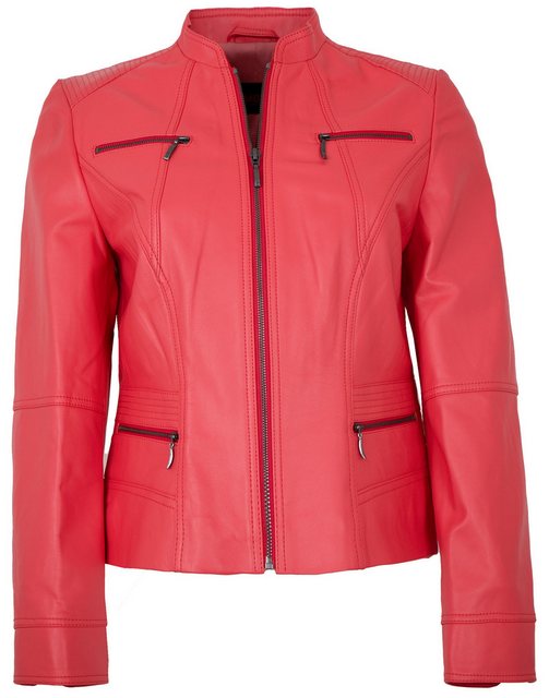 Maddox Lederjacke Clari MADDOX - Damen Echtleder Lederjacke Lammnappa fuchs günstig online kaufen