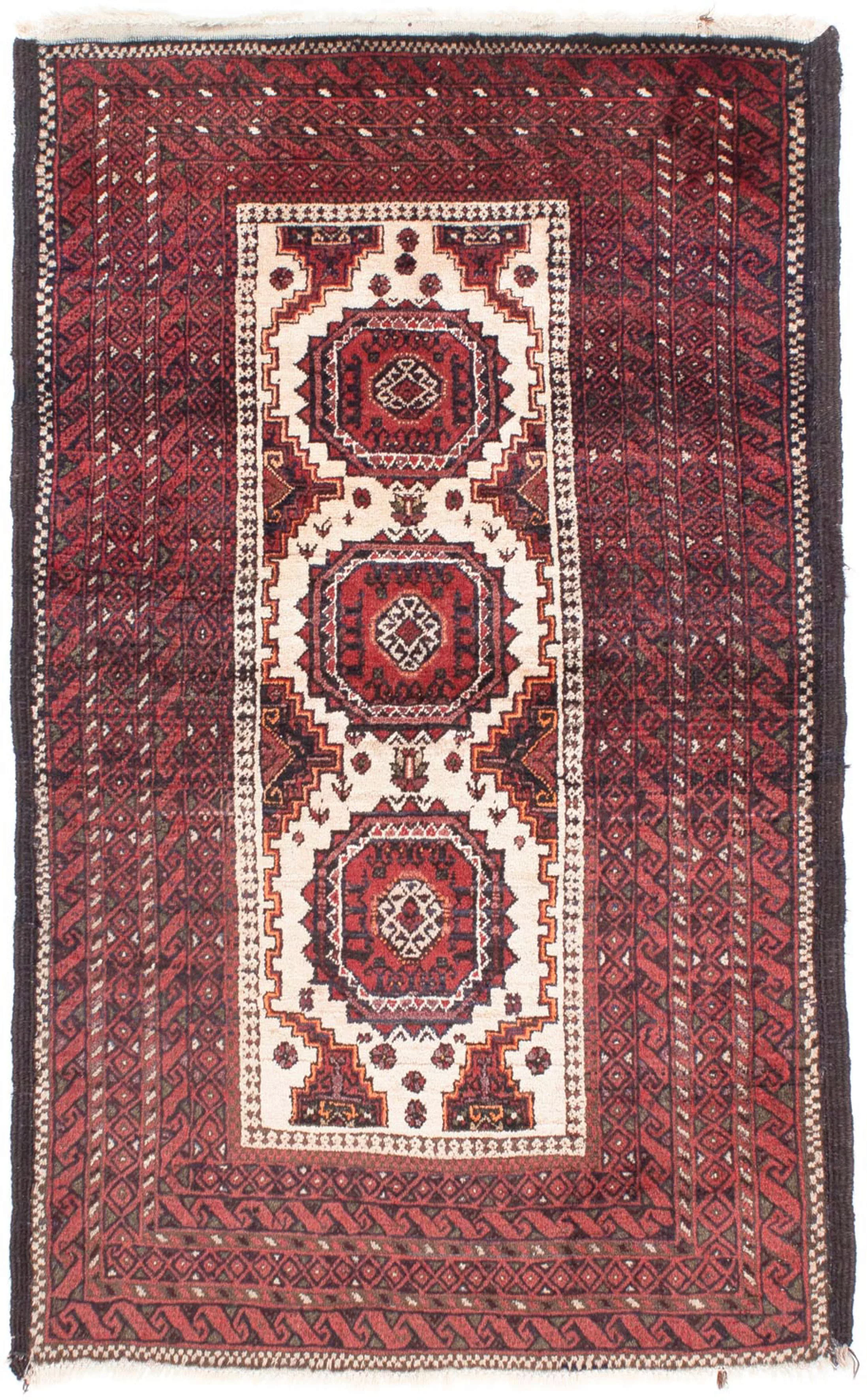 morgenland Orientteppich »Belutsch - 144 x 92 cm - dunkelrot«, rechteckig günstig online kaufen