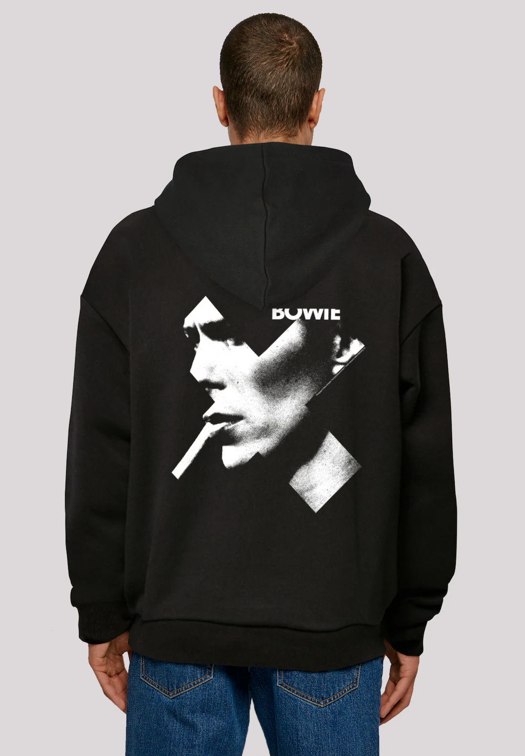 F4NT4STIC Kapuzenpullover "David Bowie Smoke", Print günstig online kaufen