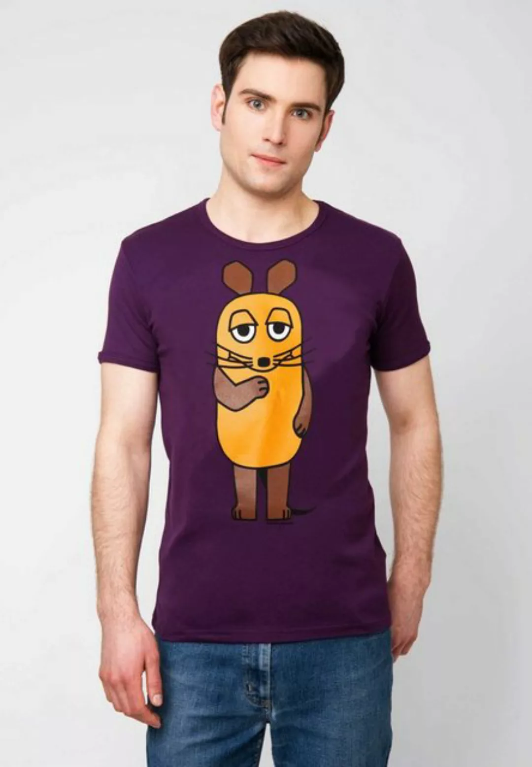 LOGOSHIRT T-Shirt Die Sendung mit der Maus mit lizenziertem Originaldesign günstig online kaufen