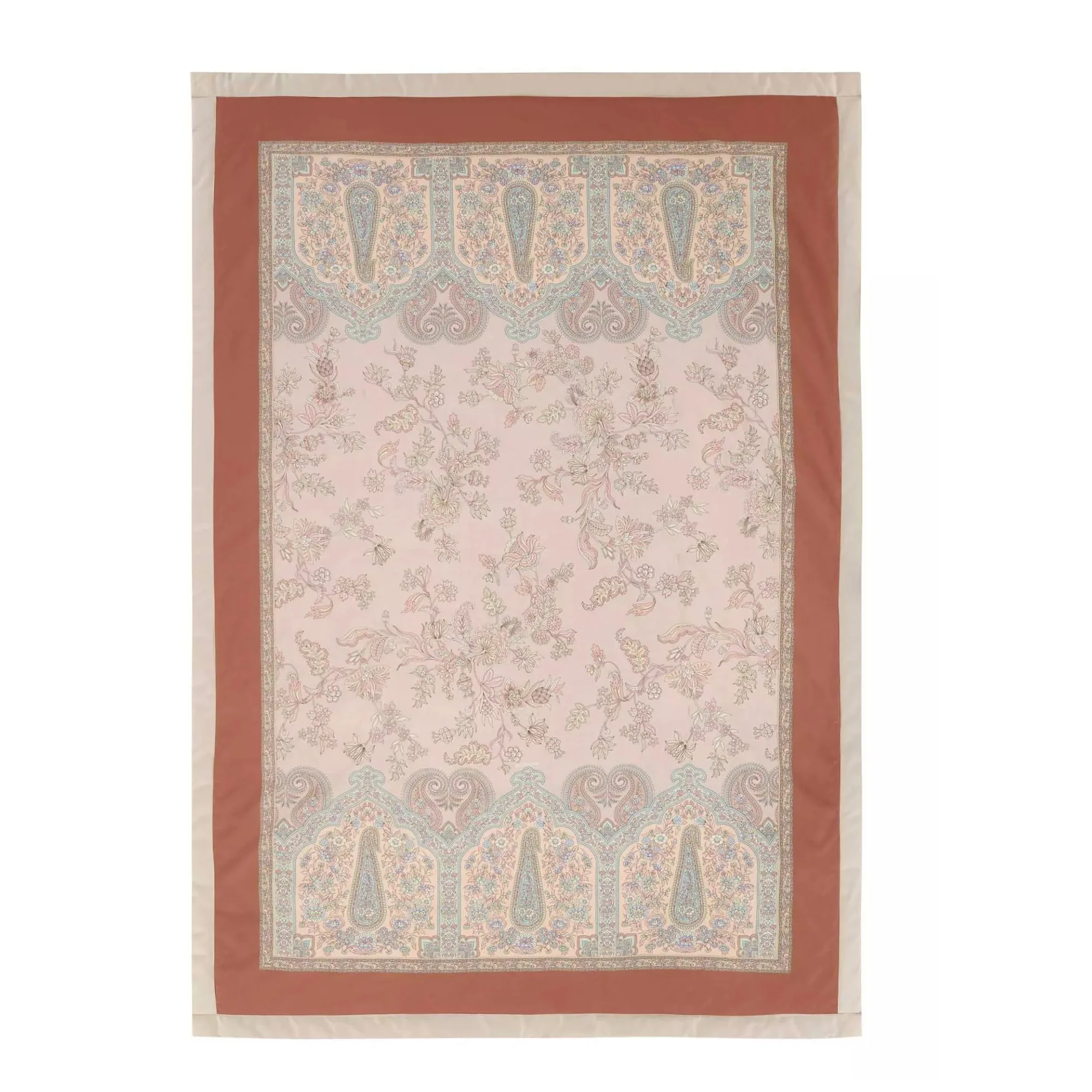 Bassetti Granfoulard Plaid Decke Wohndecke Indian Roses v41 135x190 günstig online kaufen