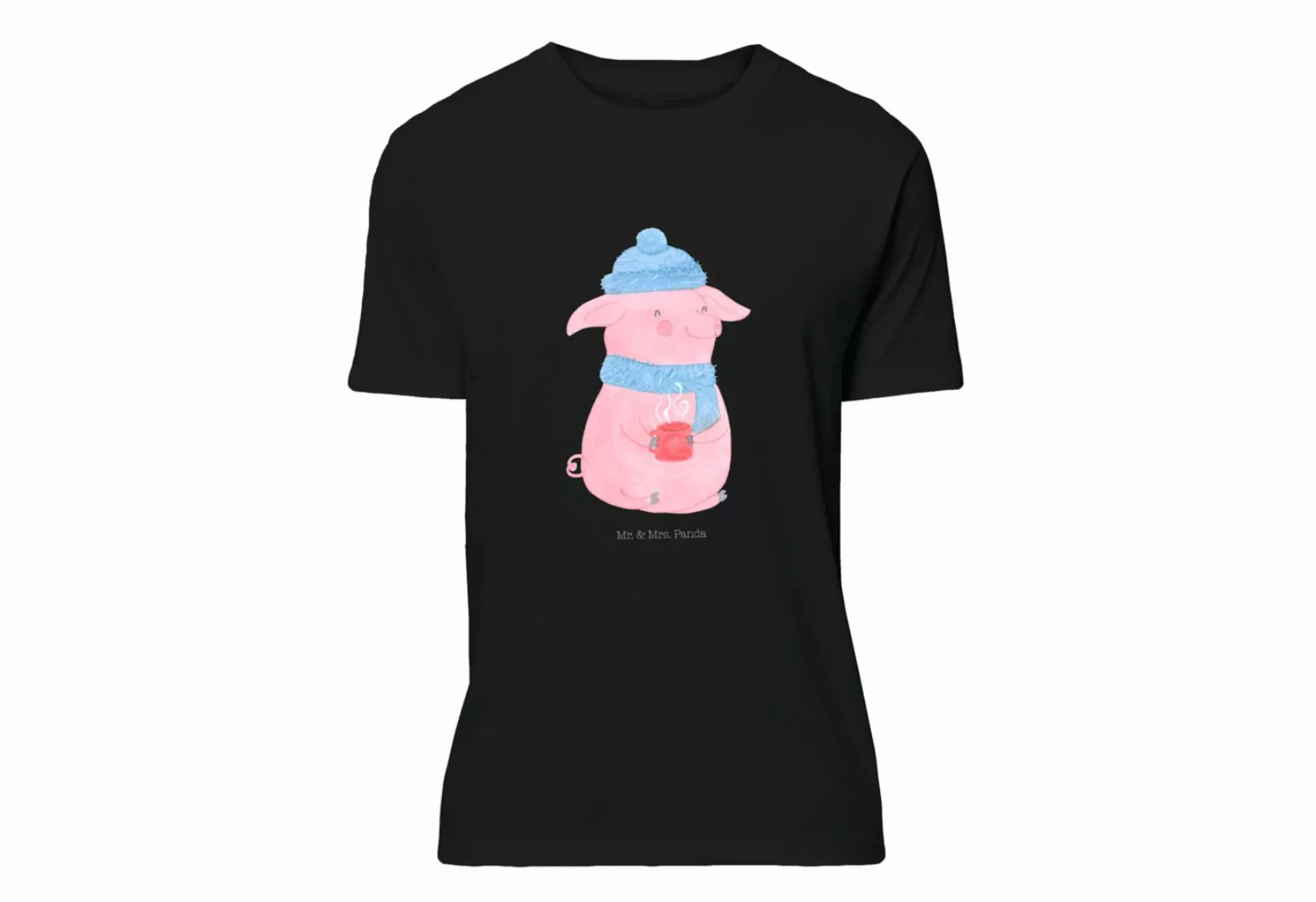 Mr. & Mrs. Panda T-Shirt Glühschwein - Schwarz - Geschenk, Punsch, Weihnach günstig online kaufen