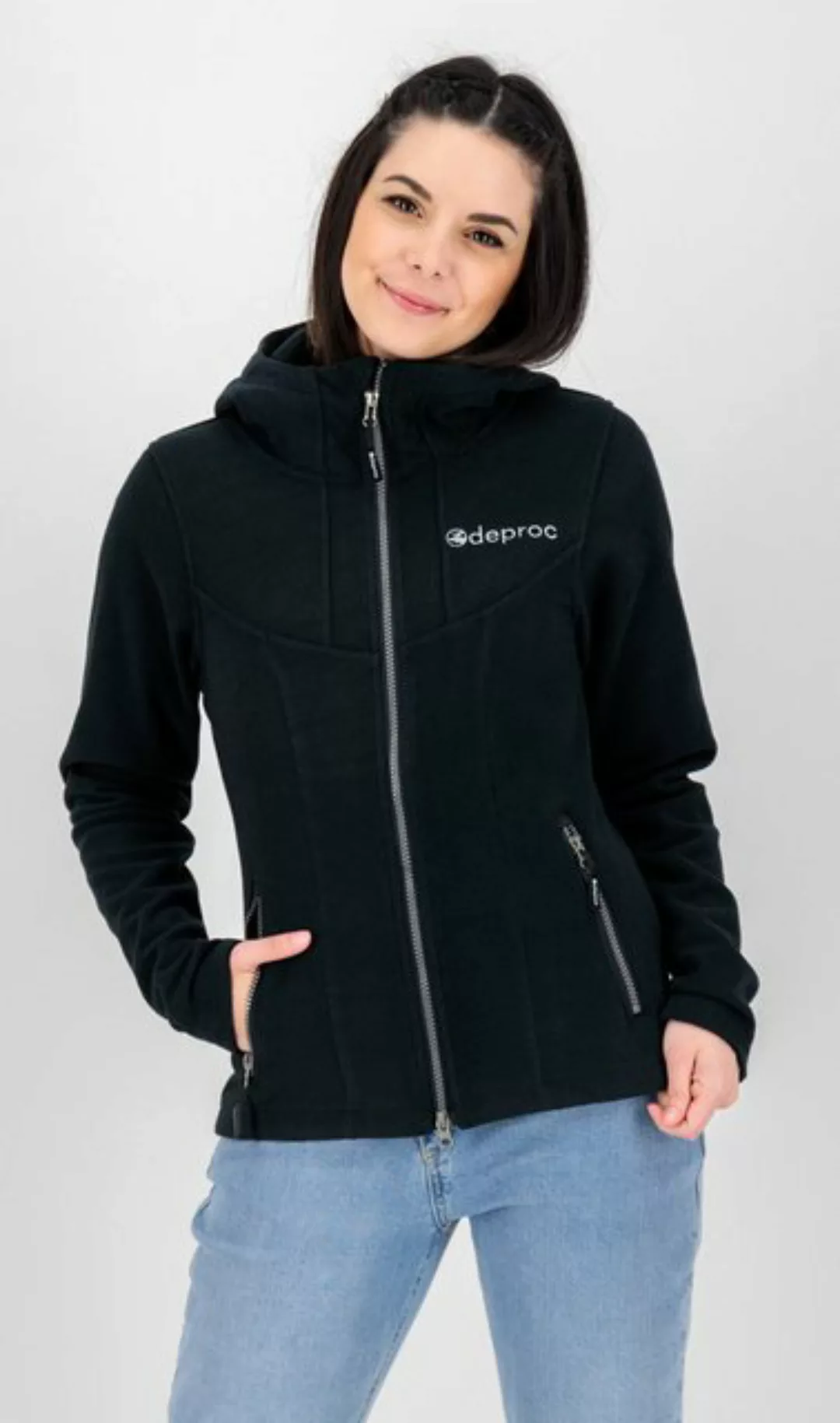 DEPROC Active Strickfleecejacke GLORY MAY CS Fleecejacke, Fleece, Mid-Layer günstig online kaufen