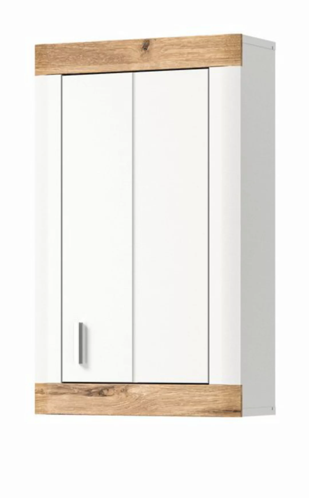 Inn.Furn Hängeschrank Sopela (Badschrank in weiß mit Eiche, Landhausstil, 4 günstig online kaufen