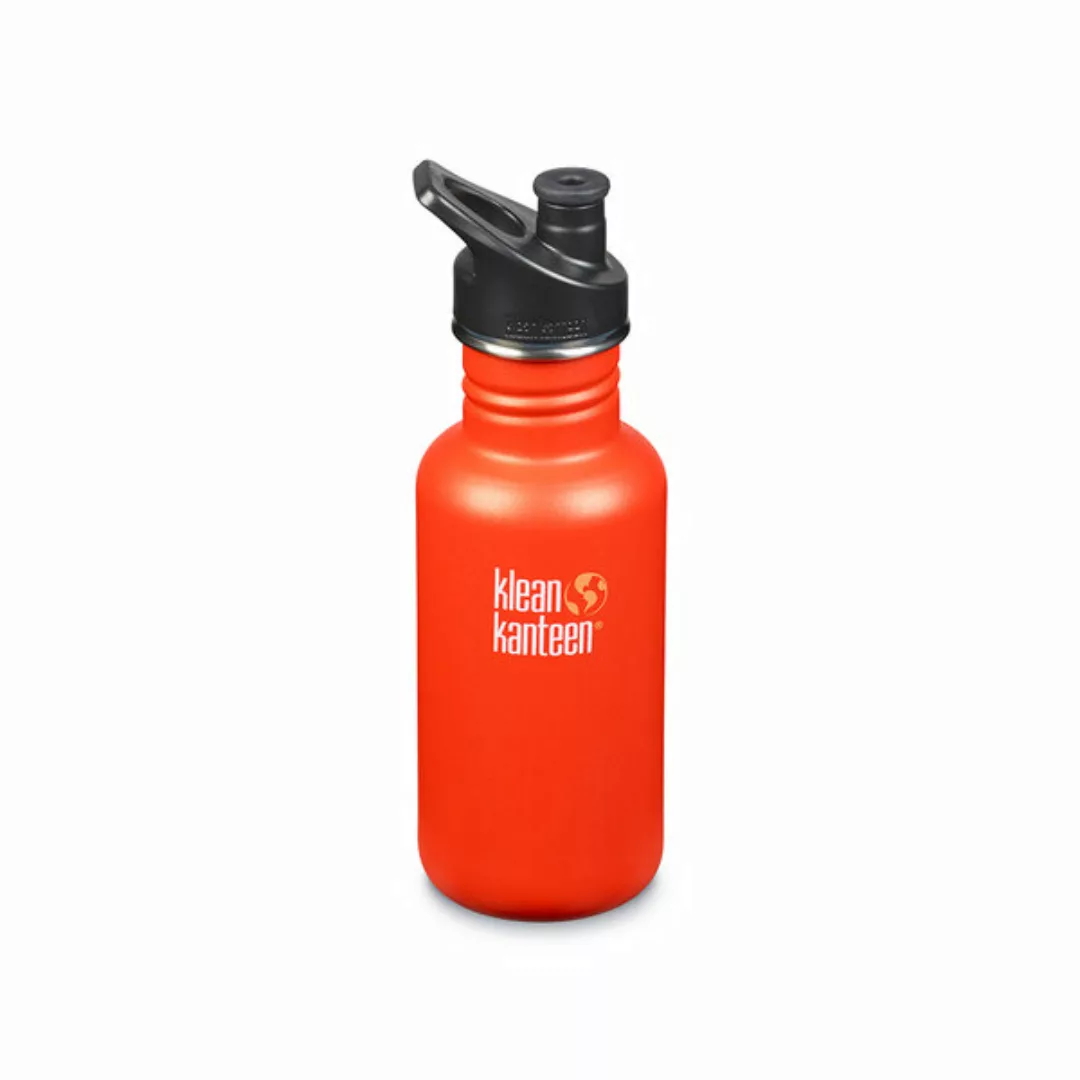 Edelstahl Trinkflasche Klean Kanteen Classic Mit Sport Cap (532ml) günstig online kaufen