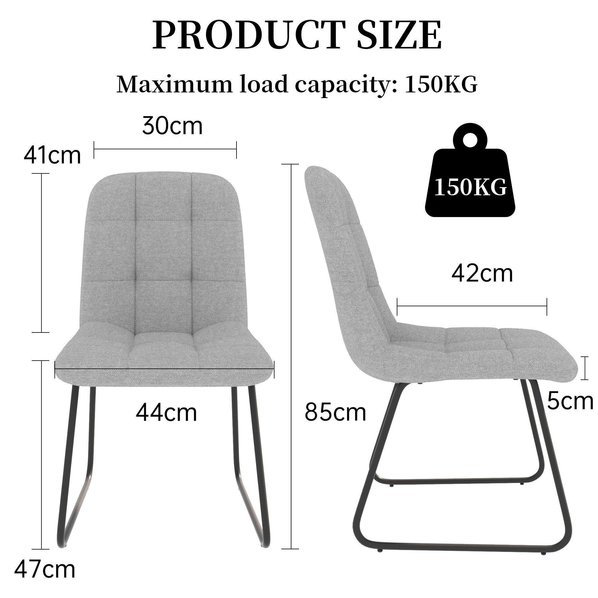 Jiexi Esszimmerstuhl esszimmerstühle 2er/4er/6er/8er set stühle günstig online kaufen