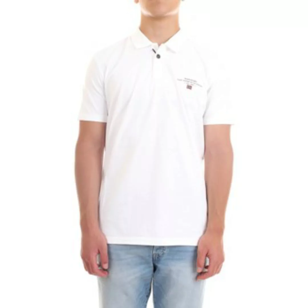 Napapijri  Poloshirt NP0A4F9P Polo Mann WEISS günstig online kaufen