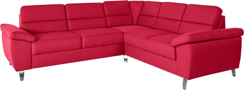 sit&more Ecksofa "Sorano L-Form", wahlweise mit Bettfunktion und Bettkasten günstig online kaufen