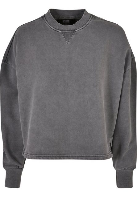 URBAN CLASSICS Sweater Urban Classics Damen Ladies Heavy Terry Garment Dye günstig online kaufen