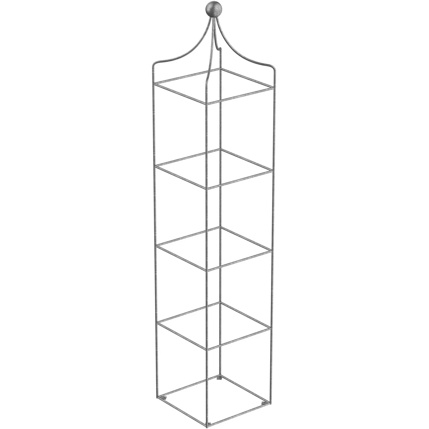 ELEO Rankobelisk Catania 160 cm x 37 cm Rankhilfe in feuerverzinkt günstig online kaufen