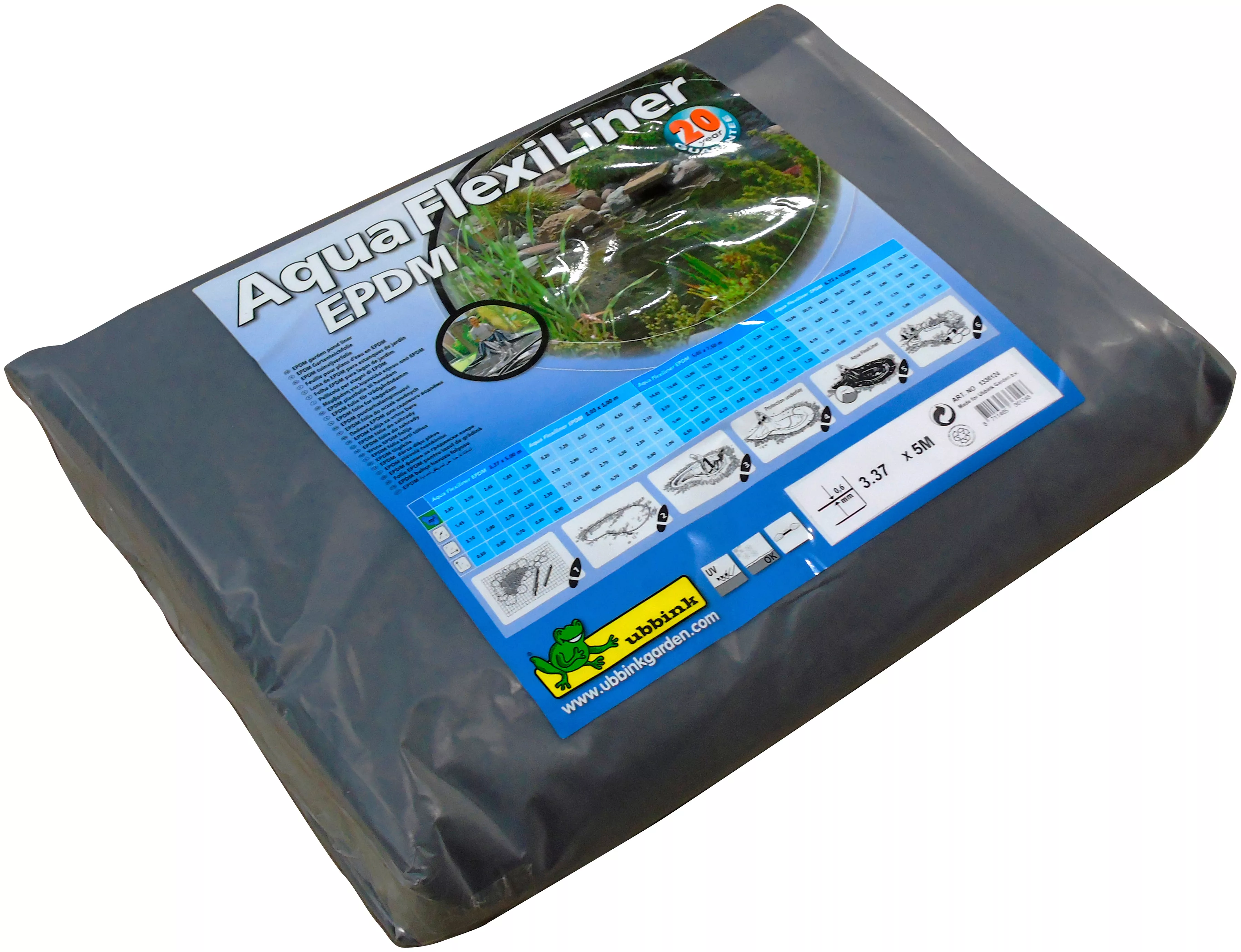 Ubbink Teichfolie Aquaflexiliner Epdm 3,37×5 M 1336124 günstig online kaufen