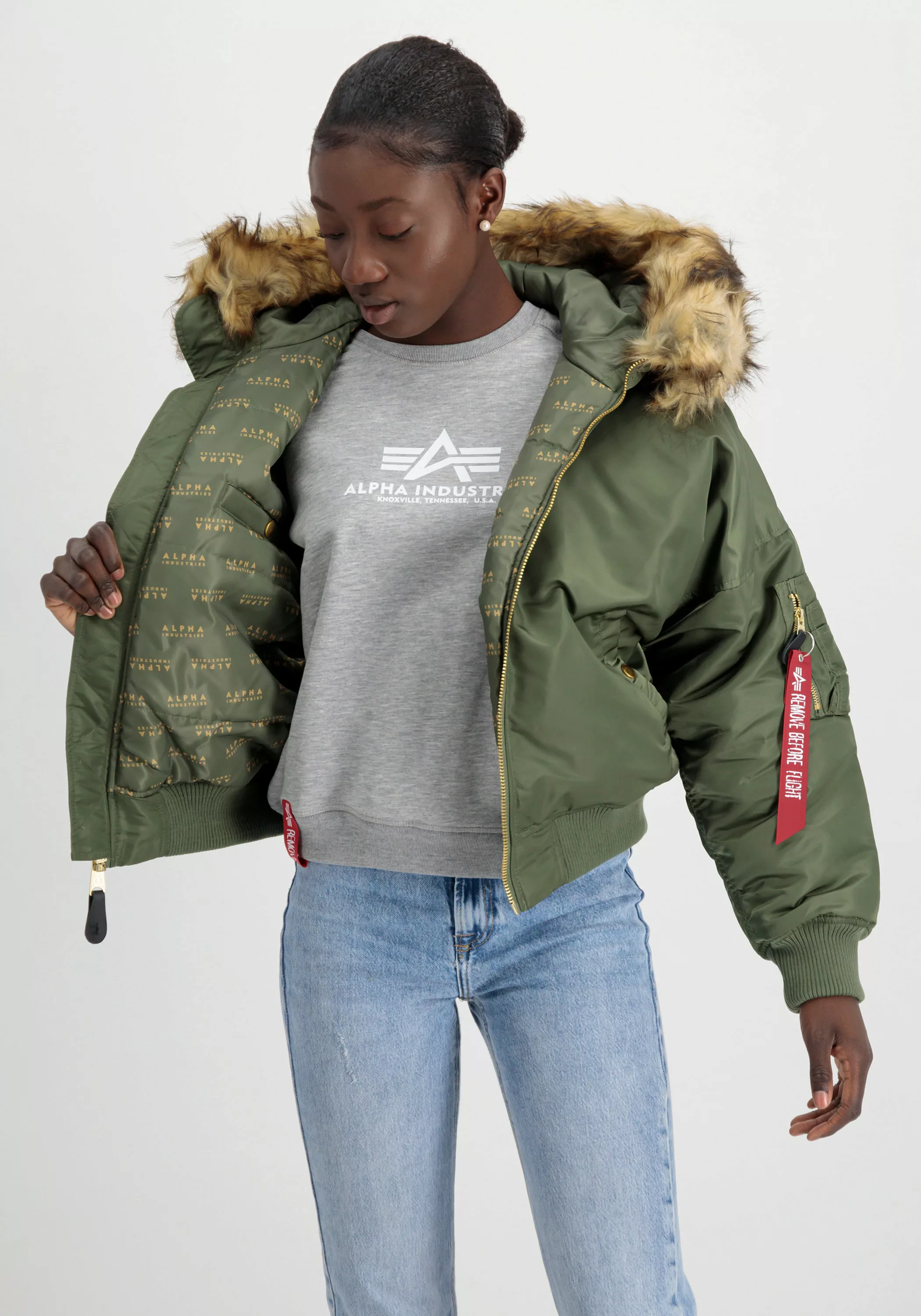 Alpha Industries Bomberjacke "Alpha Industries Women - Bomber Jackets MA-1 günstig online kaufen