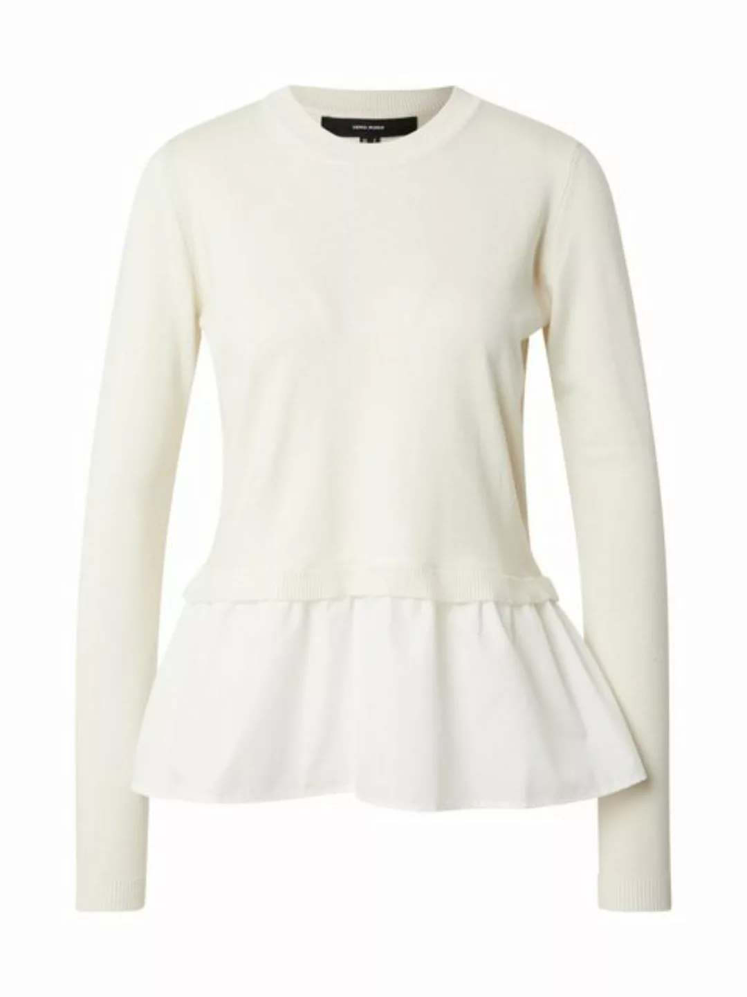 Vero Moda Rundhalspullover VMJOSE LS O-NECK WVN MIX PULLOVER GA BOO günstig online kaufen