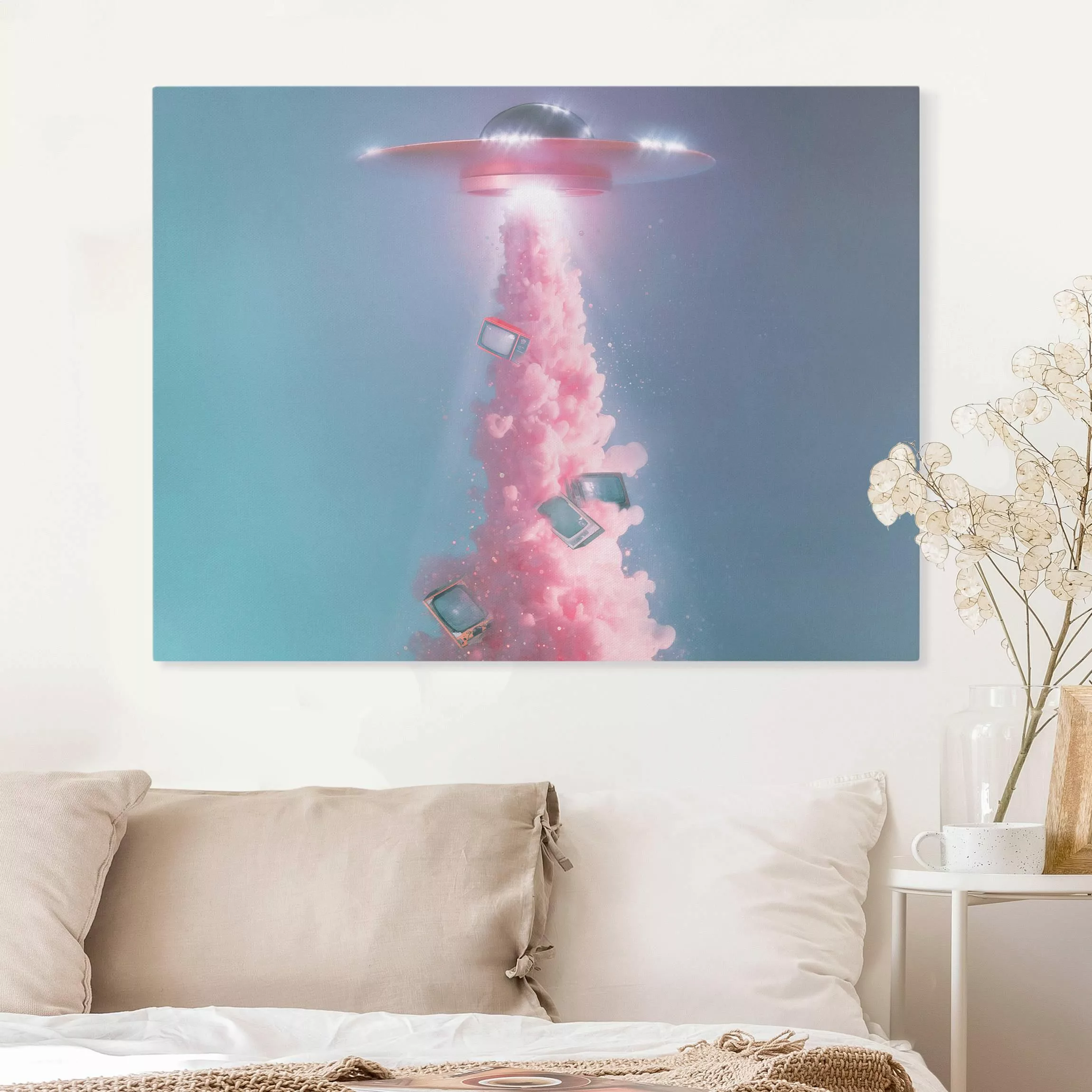 Leinwandbild Multimedia Ufo günstig online kaufen