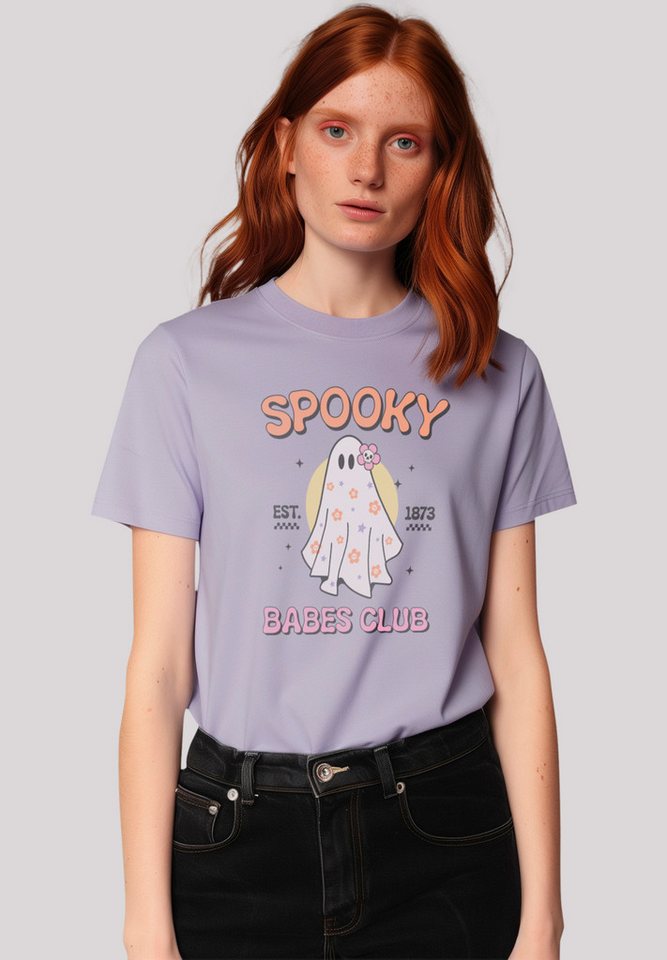 F4NT4STIC T-Shirt Retro Halloween Spooky Babes Club Premium Qualität, Hallo günstig online kaufen