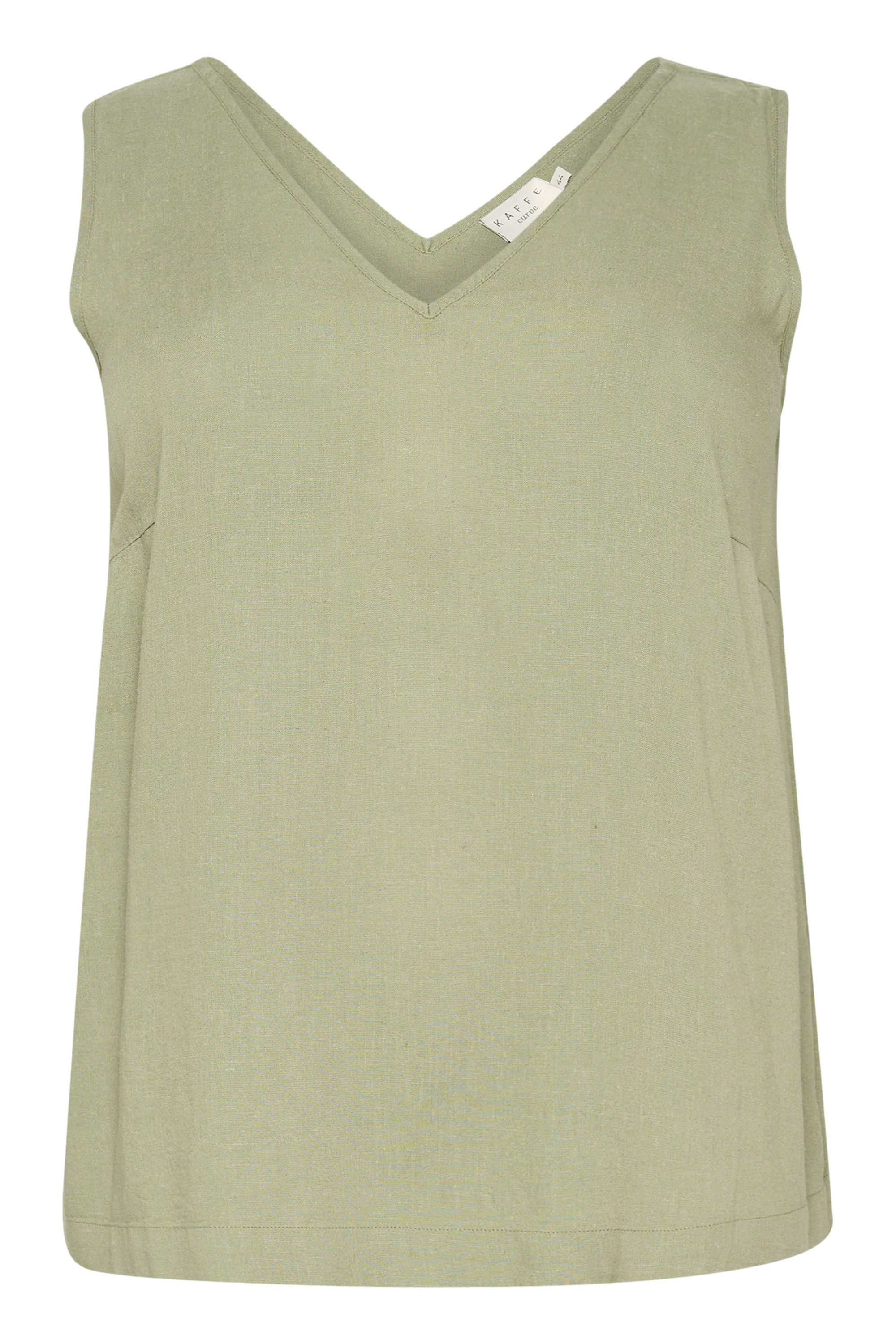 KAFFE Curve Kurzarmbluse Ärmellose Bluse KCmille günstig online kaufen