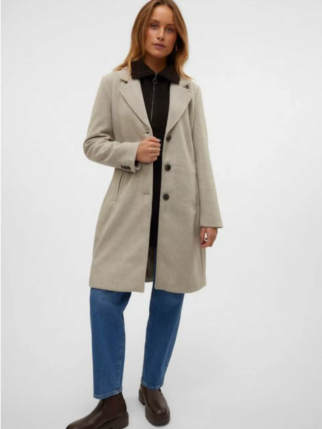 Vero Moda Langmantel "VMFORTUNESARA COAT GA BOO" günstig online kaufen