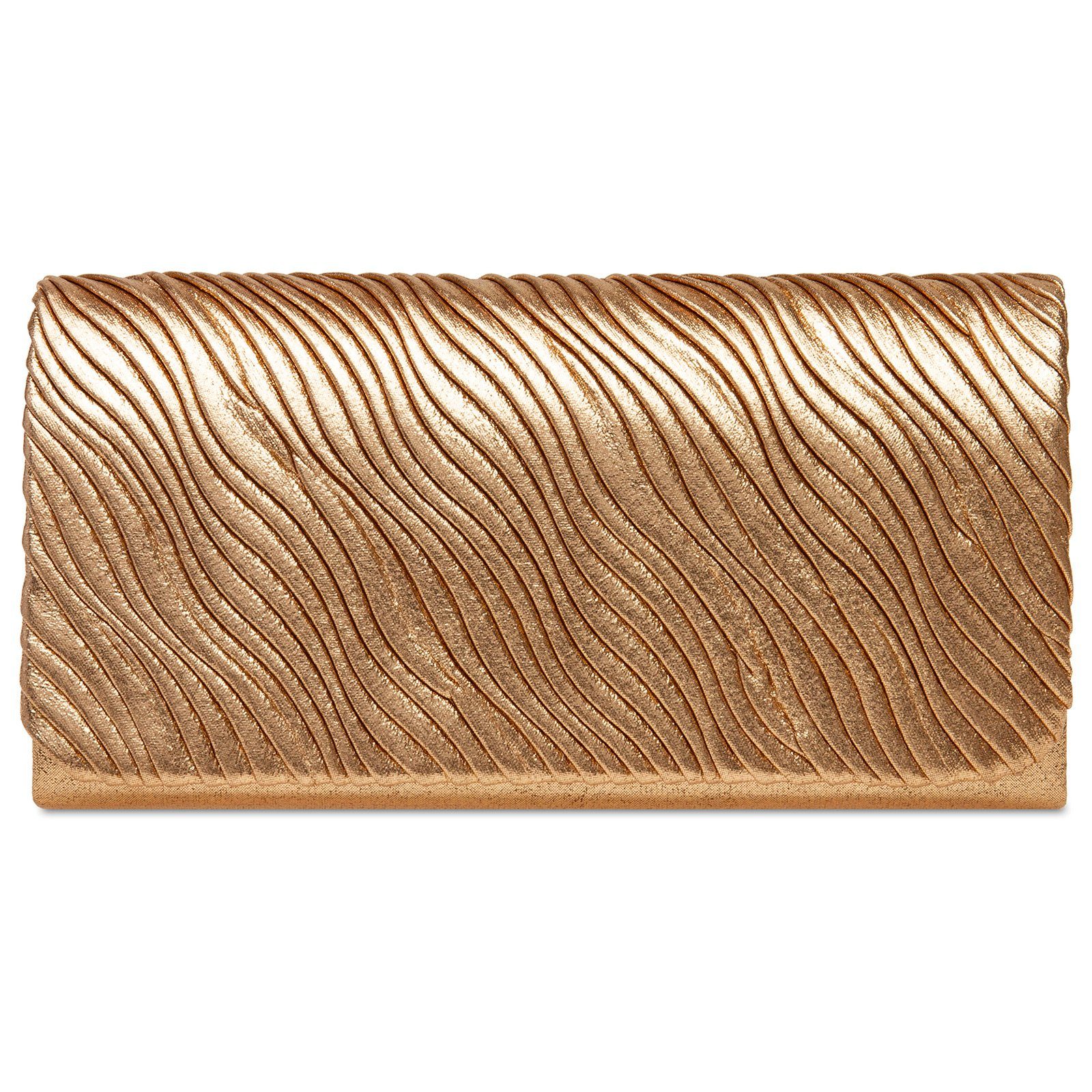 Caspar Clutch TA519 elegante Damen Satin günstig online kaufen