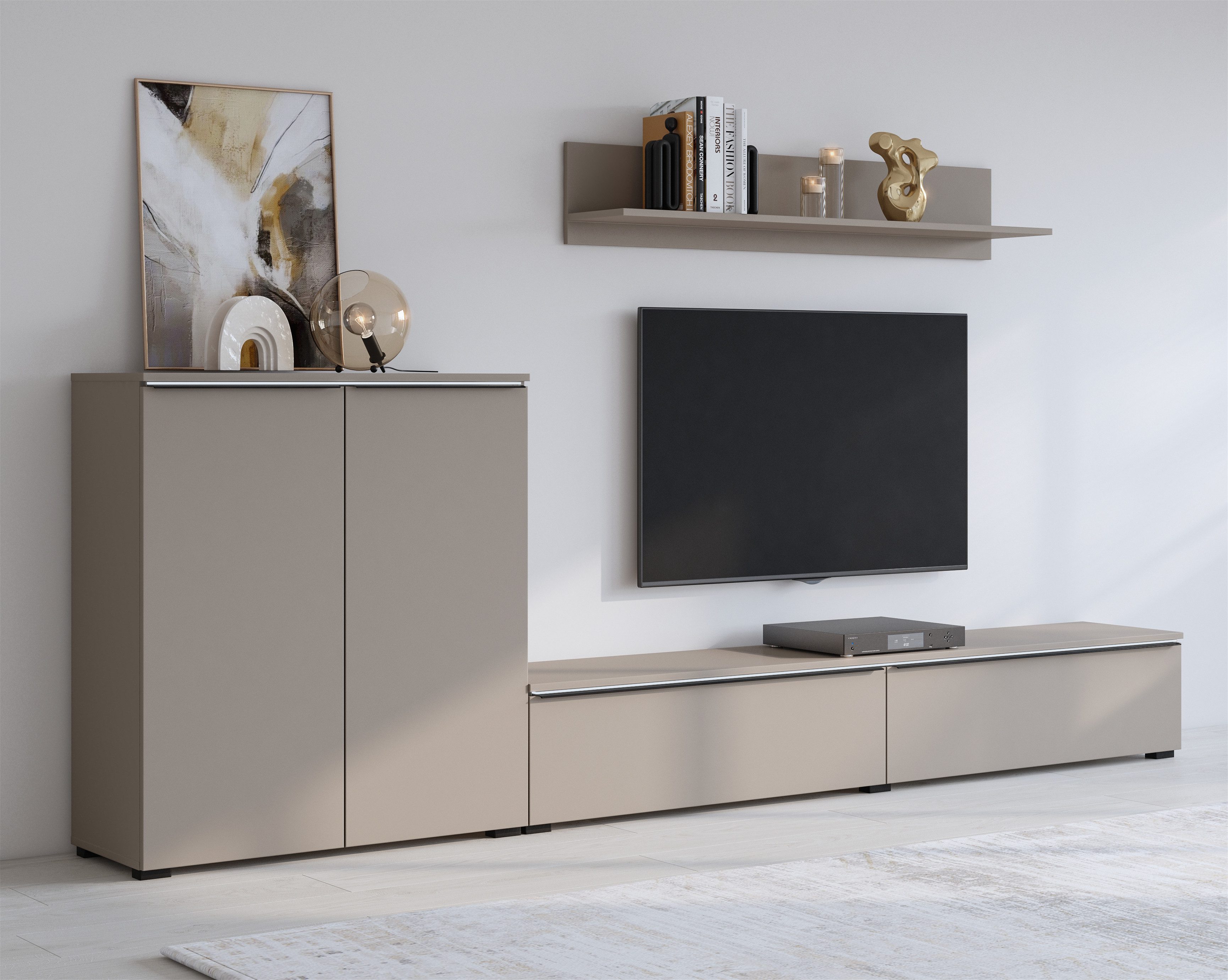 INOSIGN Wohnwand "Tana, Breite 260 cm, moderne Anbauwand", (3 St.), Mediawa günstig online kaufen
