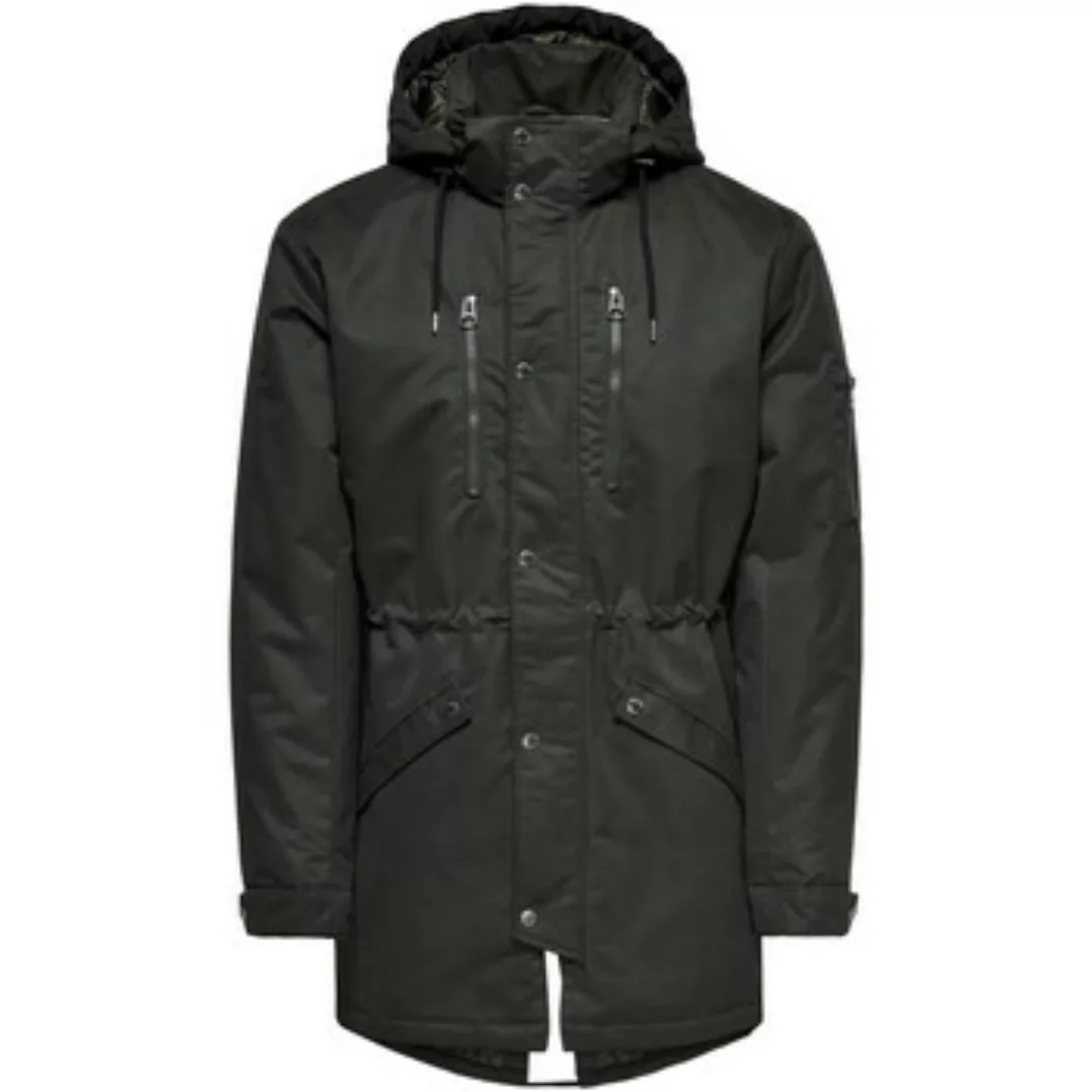 Only & Sons   Parkas Parka Klaus lange Jacke günstig online kaufen