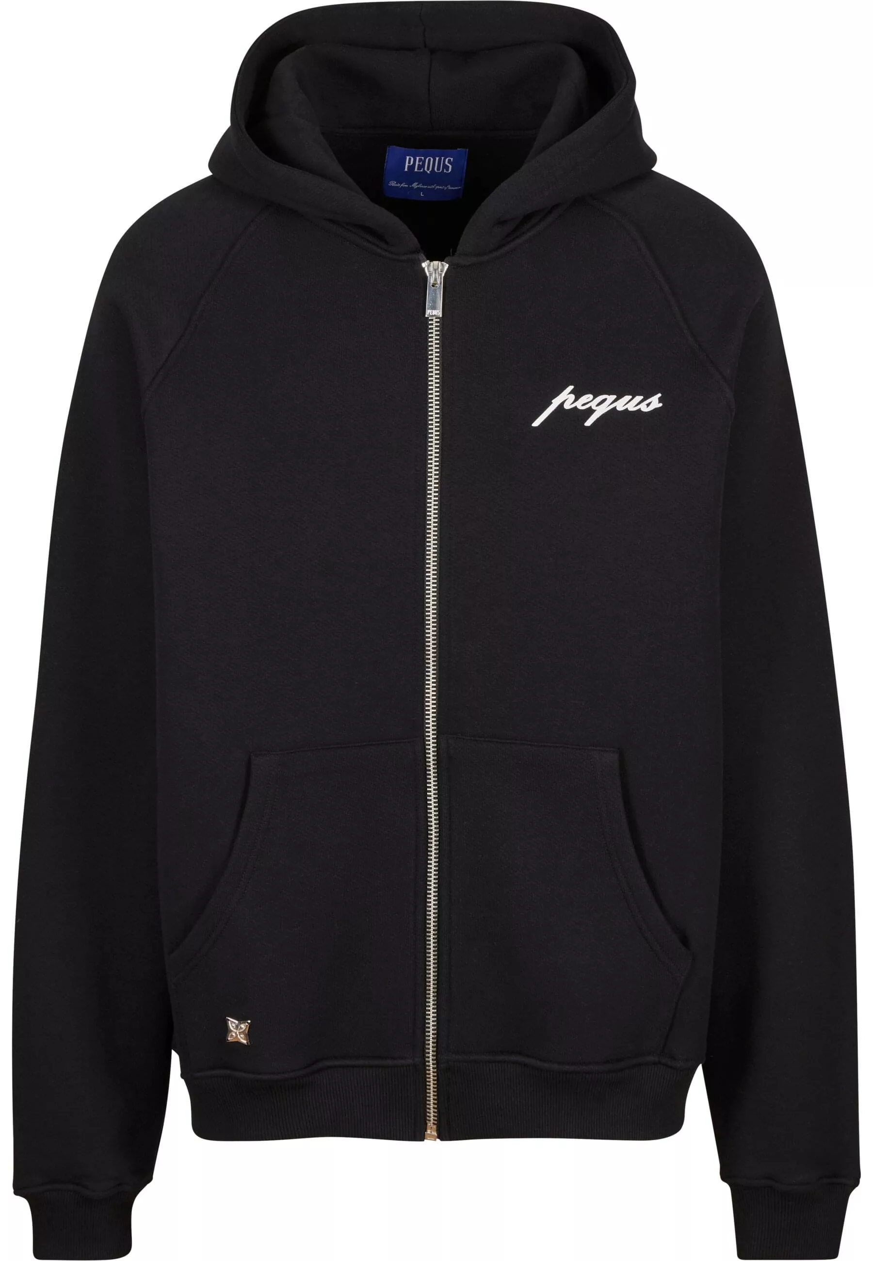 PEQUS Sweatjacke "PEQUS PEQUS Chest Logo Zip-Hoodie" günstig online kaufen