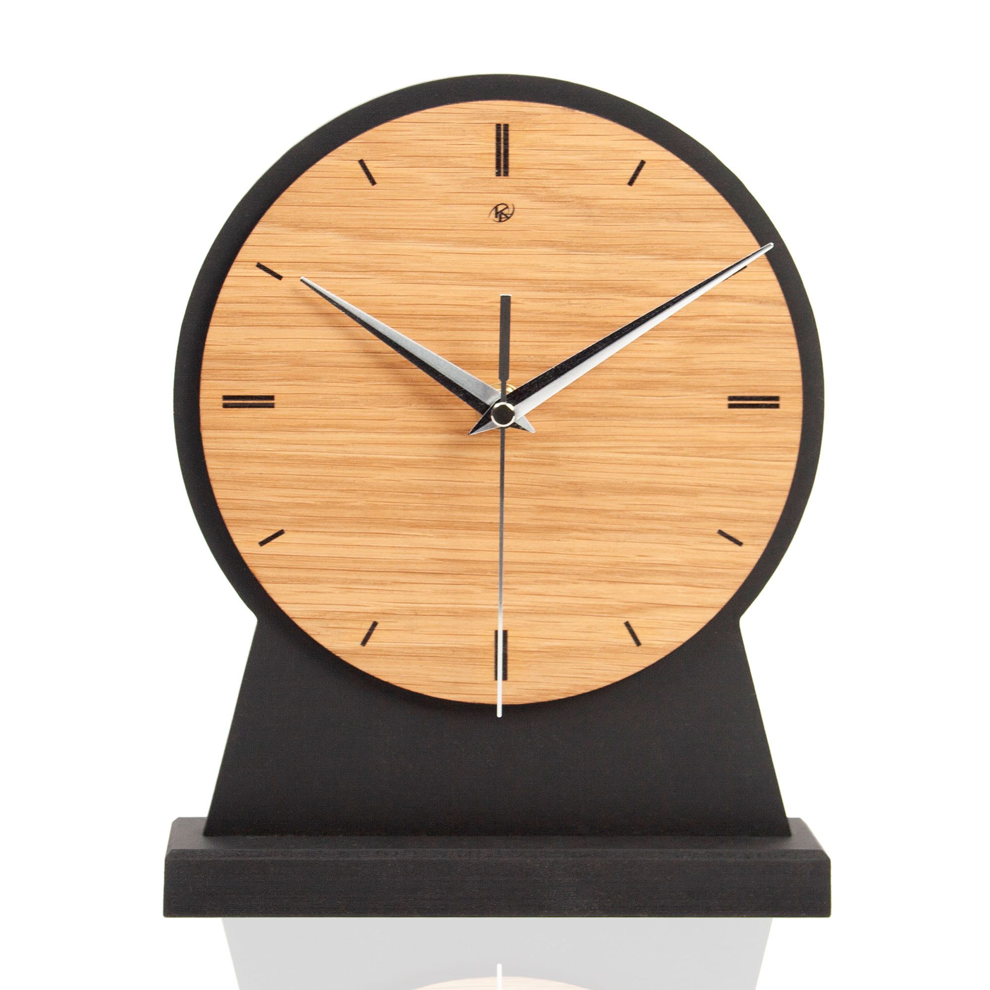 Kreative Feder Standuhr Standuhr „Timeless Brown“ günstig online kaufen