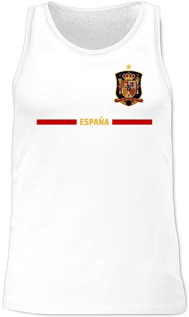 Shirtracer Tanktop Spanisches Trikot Wappen, España mit Stolz, Spanien Fan- günstig online kaufen