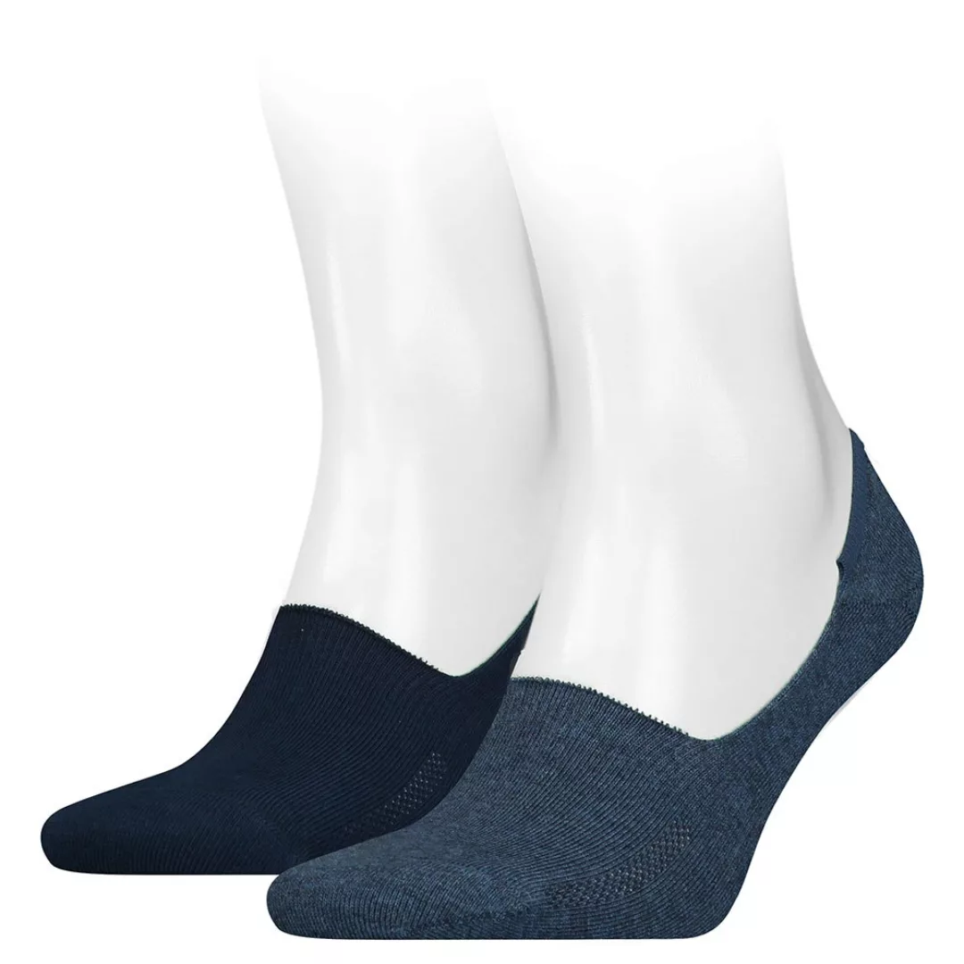 Levi´s ® 168sf Low Rise Socken 2 Paare EU 39-42 Denim Blue günstig online kaufen