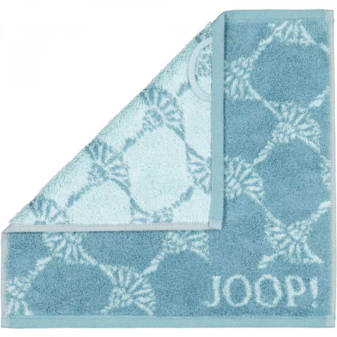 JOOP! Classic - Cornflower 1611 - Farbe: Jade - 41 - Seiflappen 30x30 cm günstig online kaufen