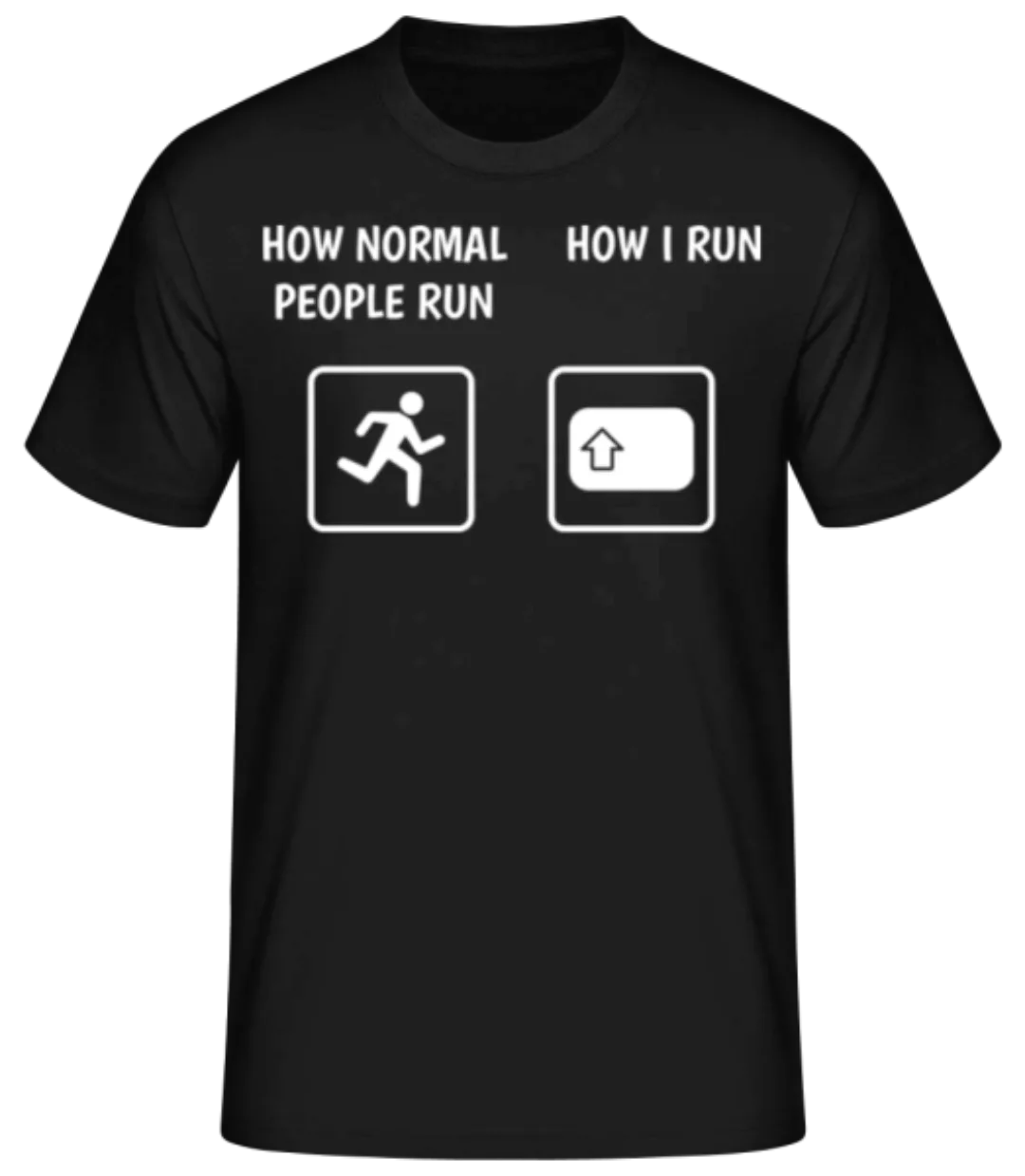 How I Run · Männer Basic T-Shirt günstig online kaufen