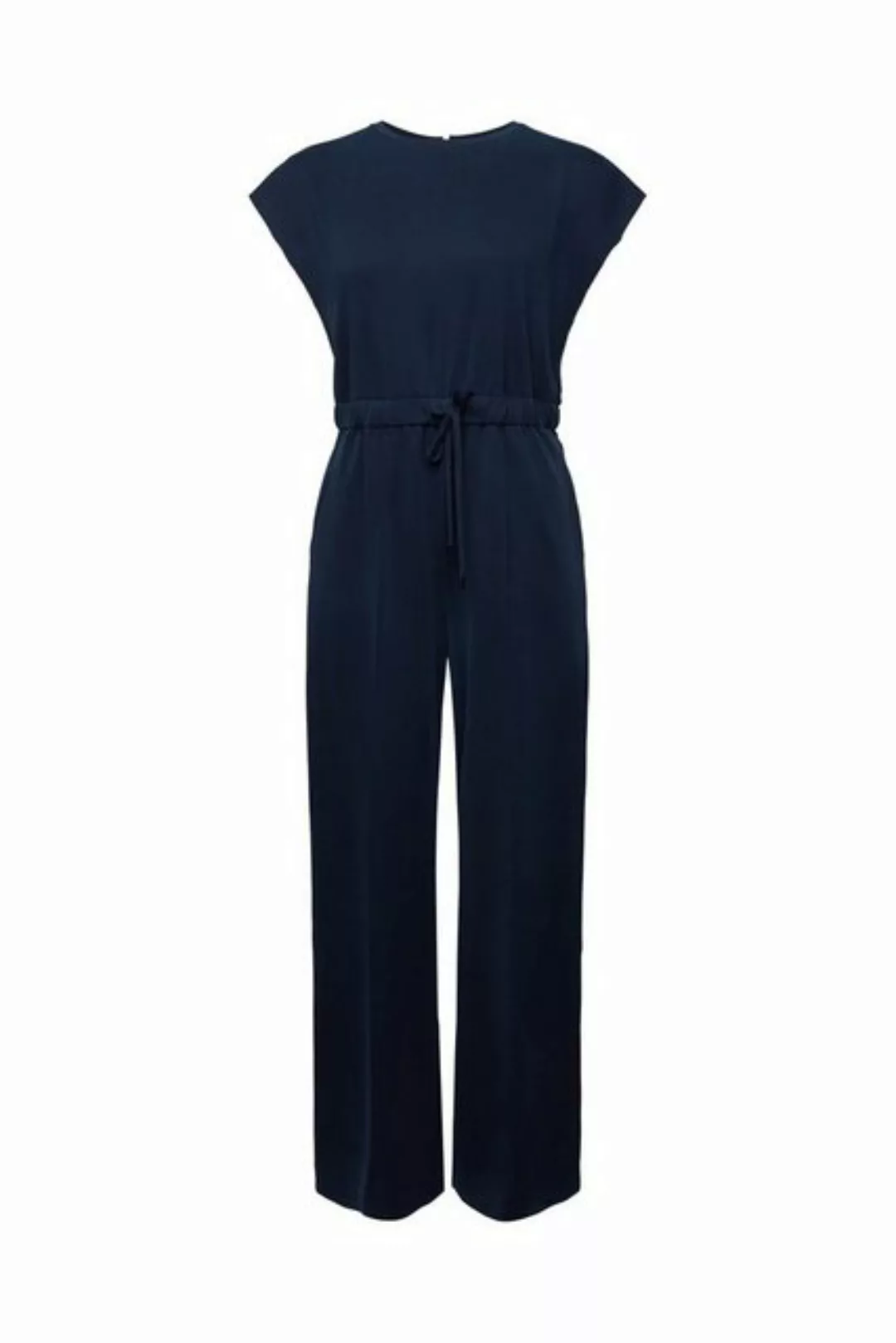 Esprit Overall Ärmelloser Jumpsuit mit Faltennaht günstig online kaufen