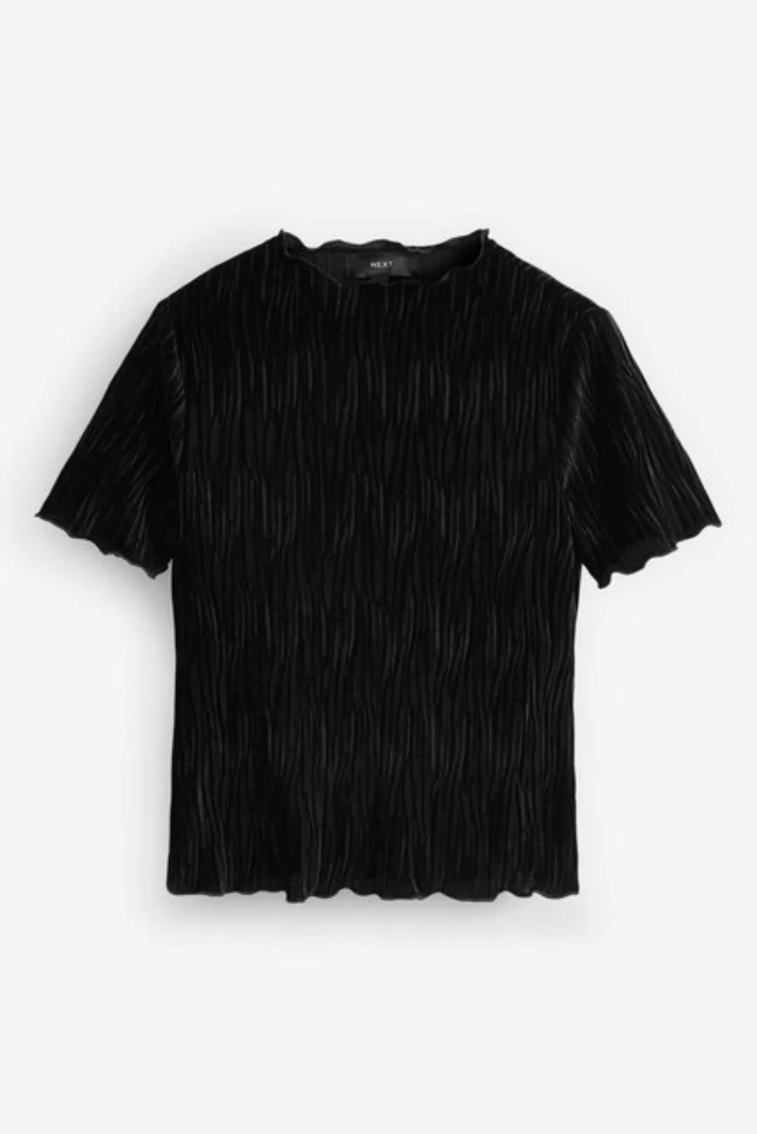 Next T-Shirt Glitzerndes Party-Top mit kurzen Ärmeln (1-tlg) günstig online kaufen