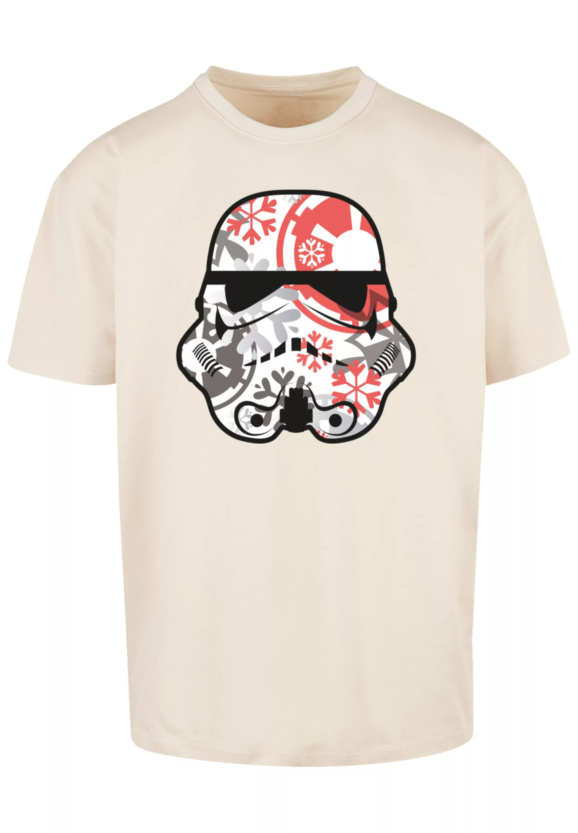 F4NT4STIC T-Shirt "Star Wars Trooper Head Snoflakes", Premium Qualität günstig online kaufen