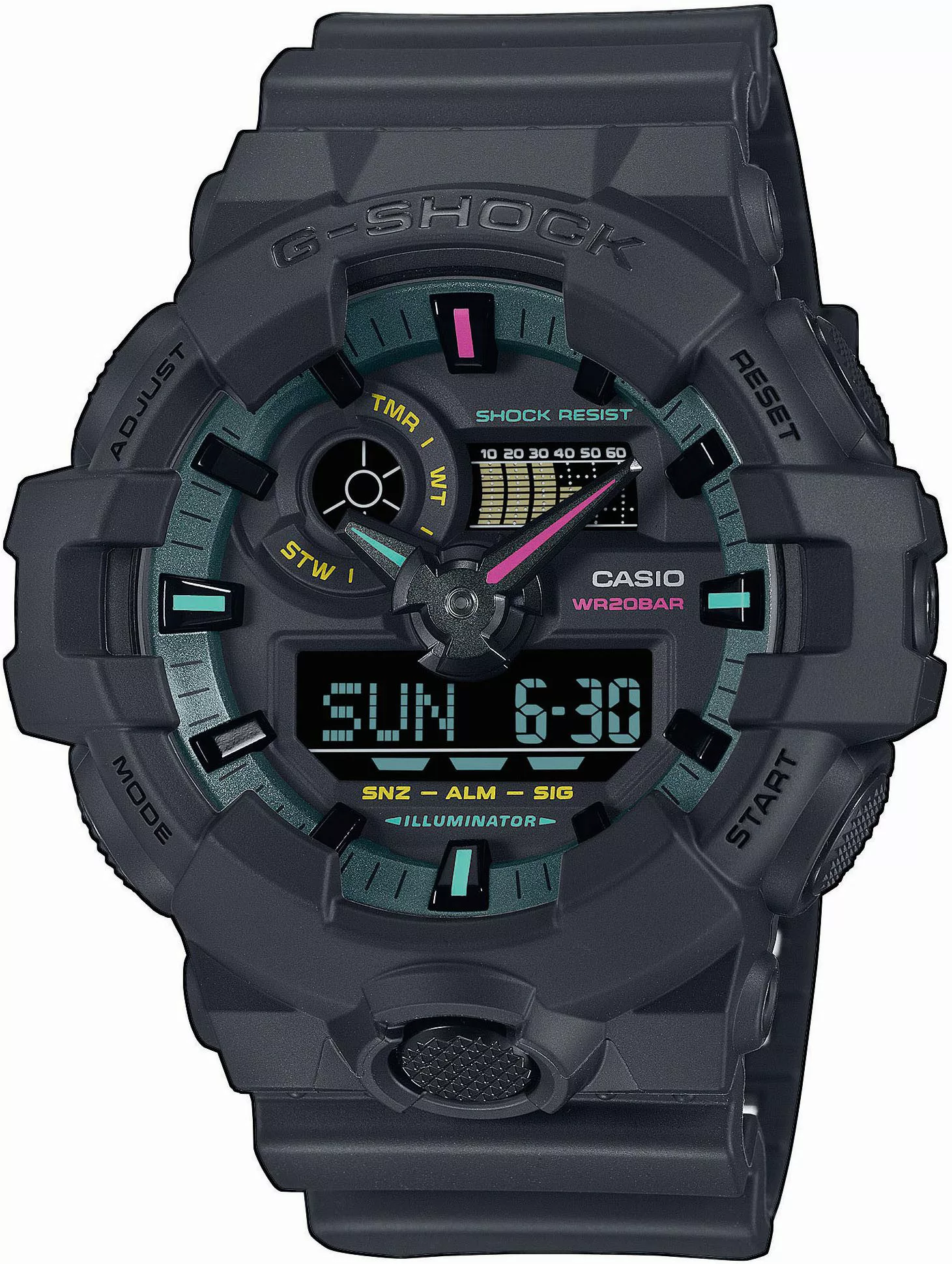 CASIO G-SHOCK Chronograph GA-700MF-1AER, Quarzuhr,Armbanduhr, Herrenuhr,dig günstig online kaufen