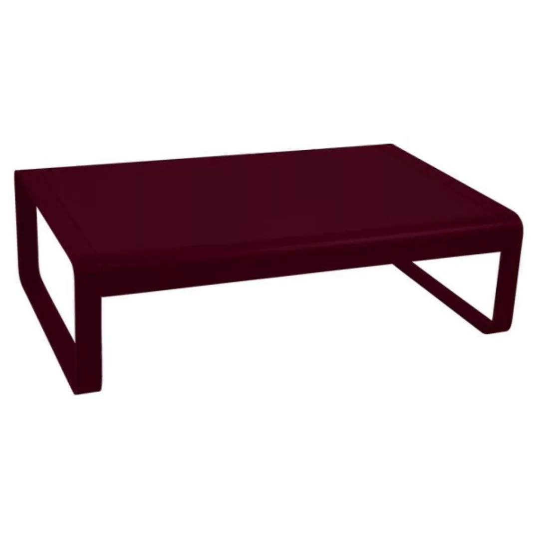 Bellevie niedriger Lounge-Tisch 103 x 75cm Schwarzkirsche günstig online kaufen