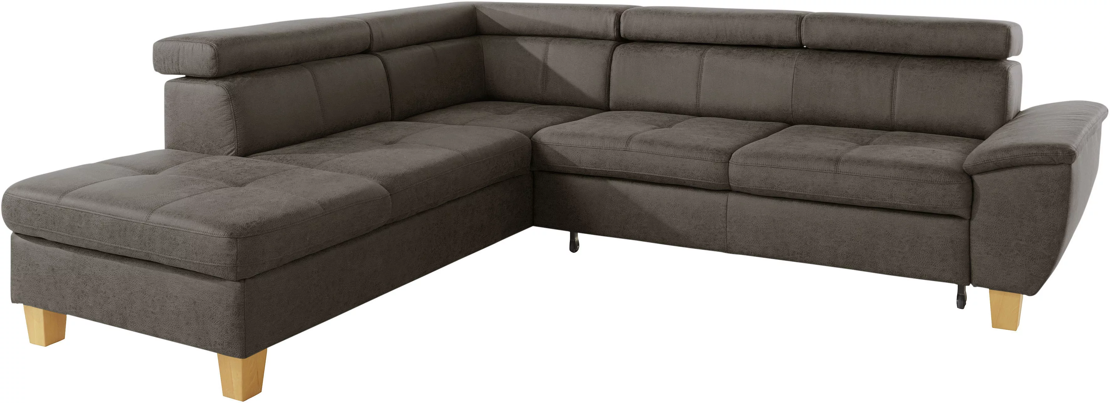 exxpo - sofa fashion Ecksofa "Enya, aufwendige Detailverarbeitung, hoher Si günstig online kaufen
