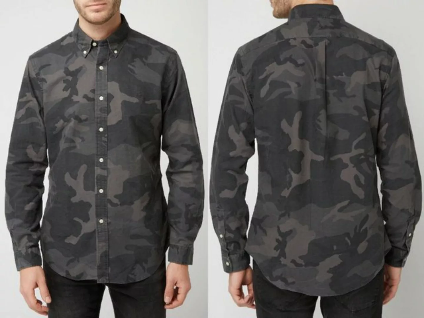 Ralph Lauren Langarmhemd Polo Ralph Lauren Camouflage Slim-Fit Hemd T-Shirt günstig online kaufen