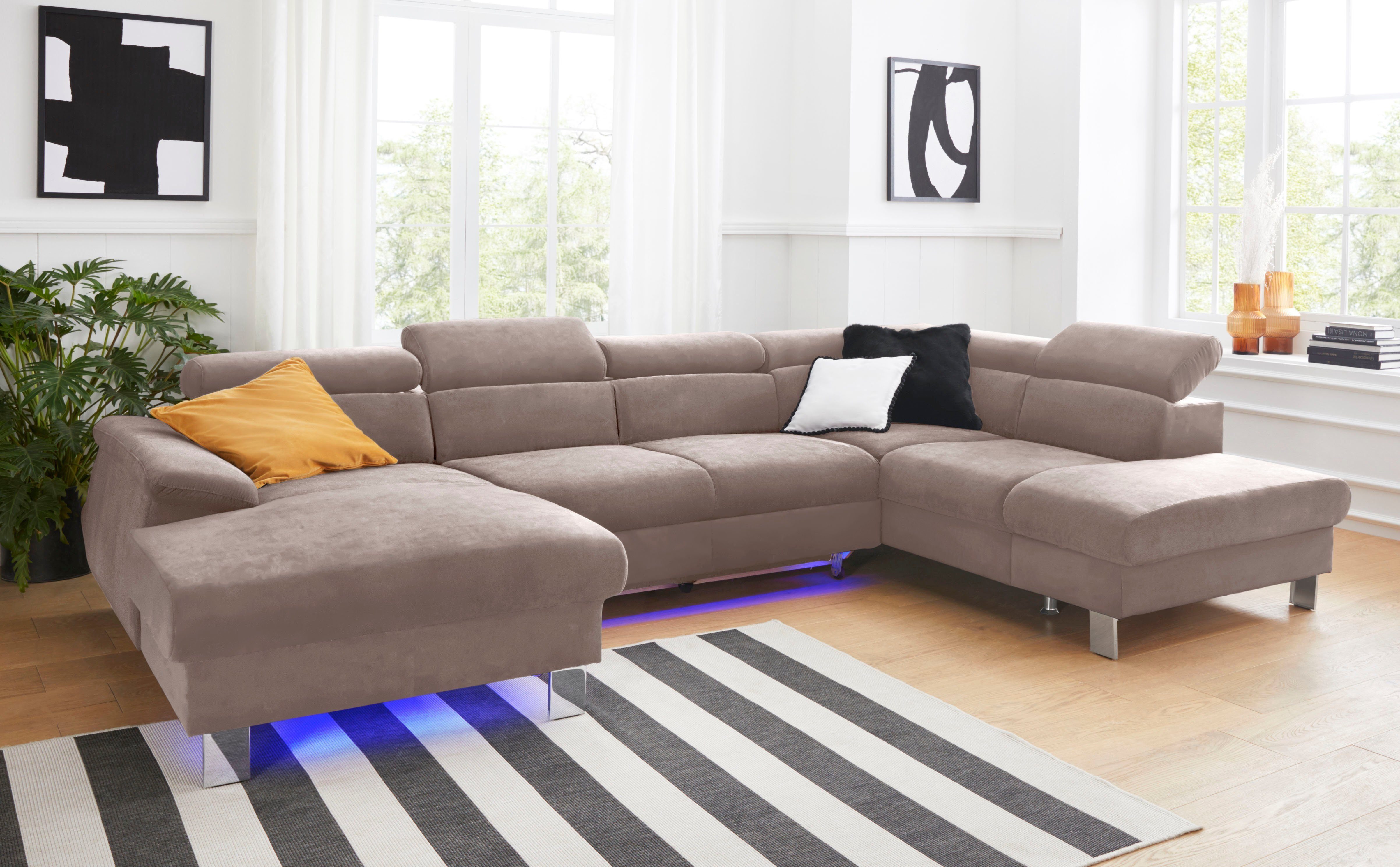 COTTA Polstergarnitur Komaris U-Form, (Set), Set günstig online kaufen