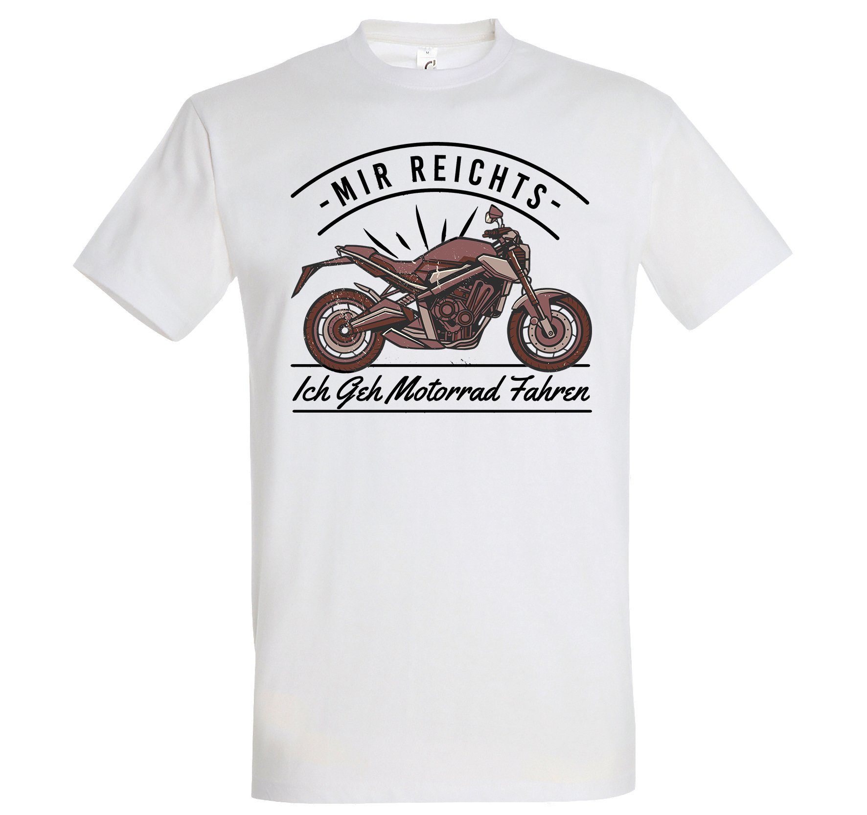 Youth Designz T-Shirt Ich Geh Motorrad günstig online kaufen
