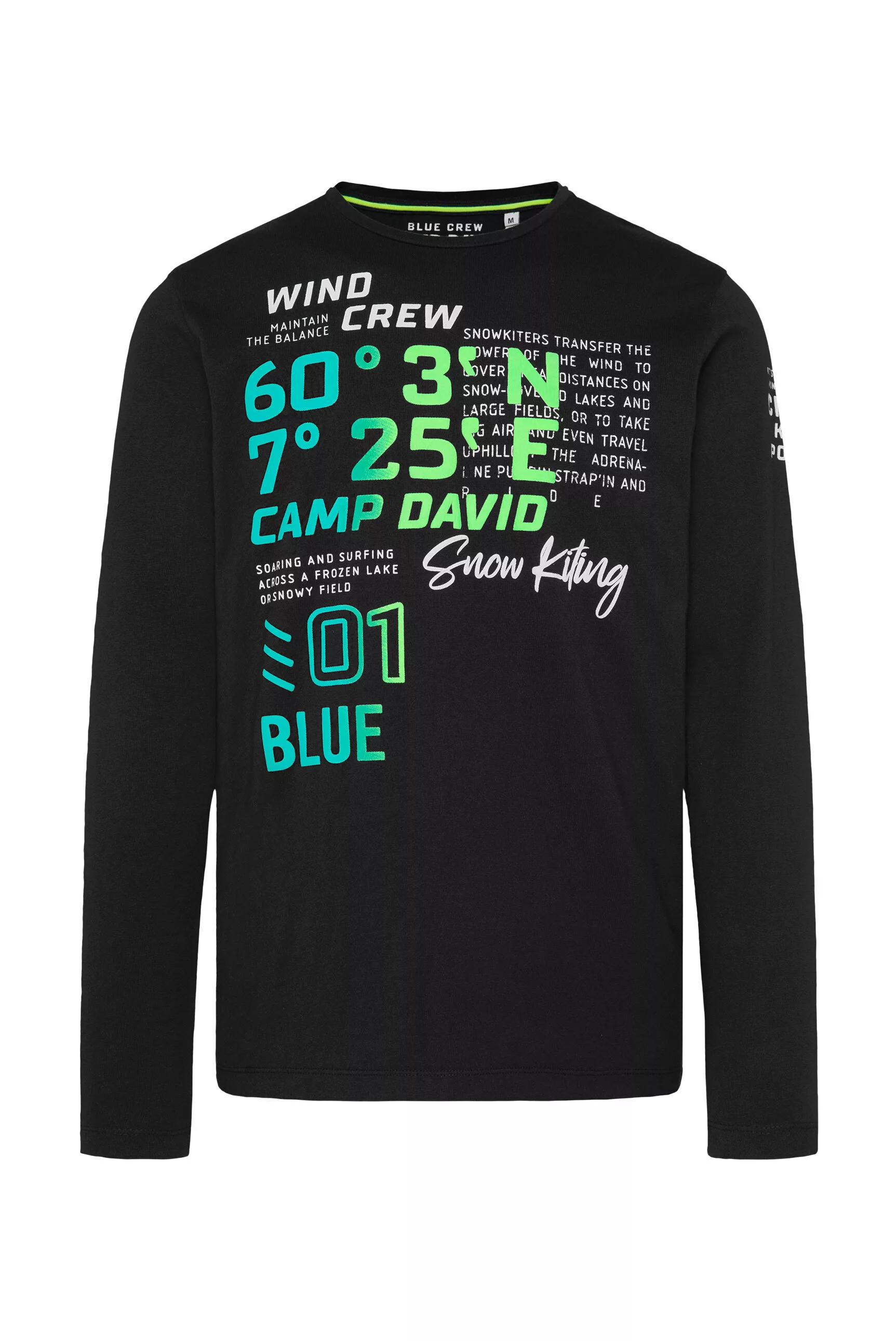 CAMP DAVID Rundhalsshirt, aus Baumwolle günstig online kaufen