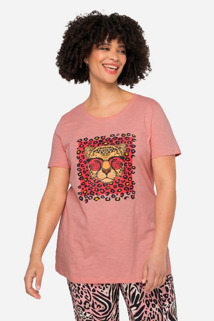 Angel of Style T-Shirt T-Shirt Tiger-Druck Rundhals Halbarm günstig online kaufen